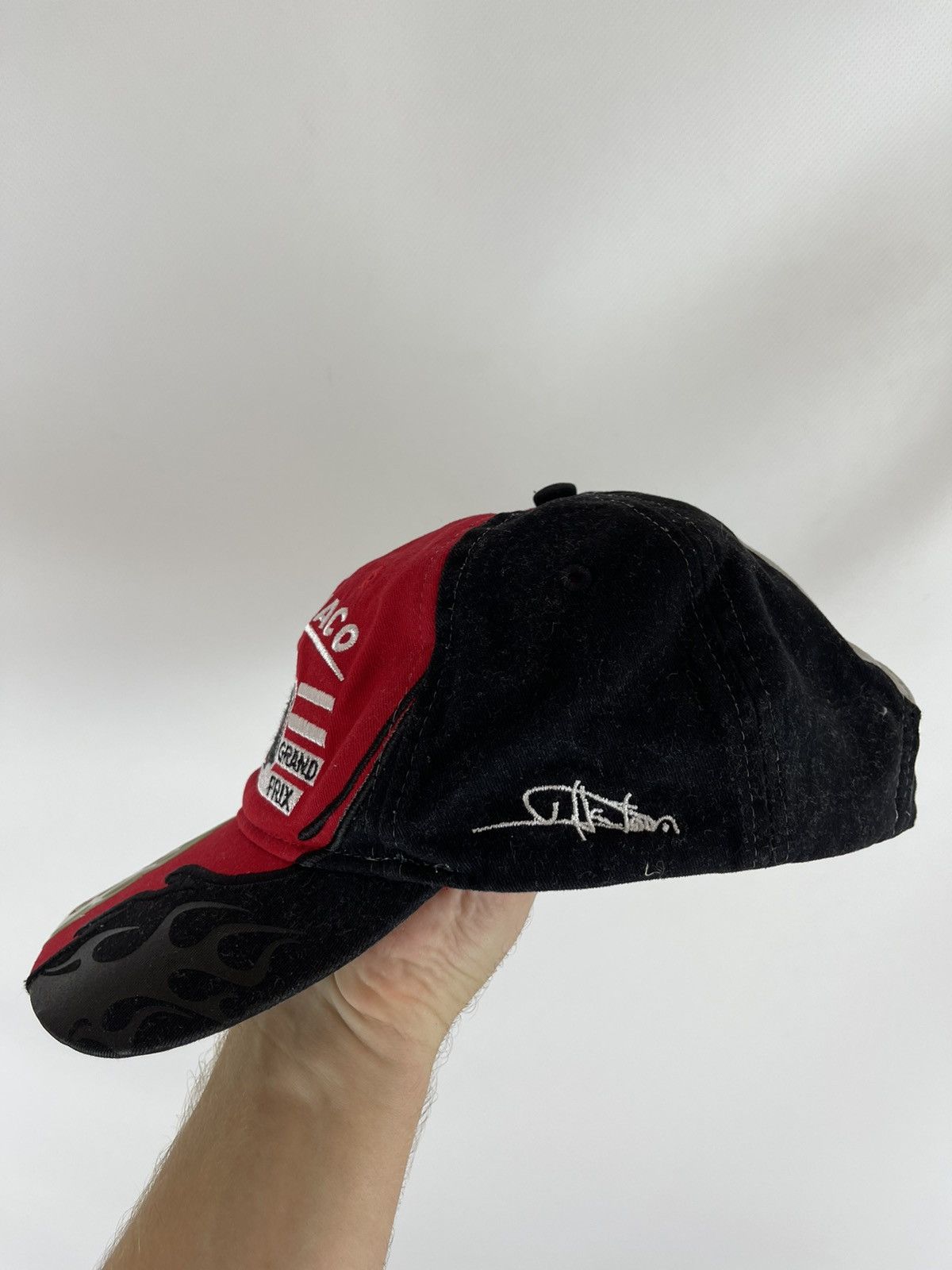 Formula 1 Grand Prix Monaco vintage formula-1 flame signed cap Size ONE SIZE - 4 Thumbnail