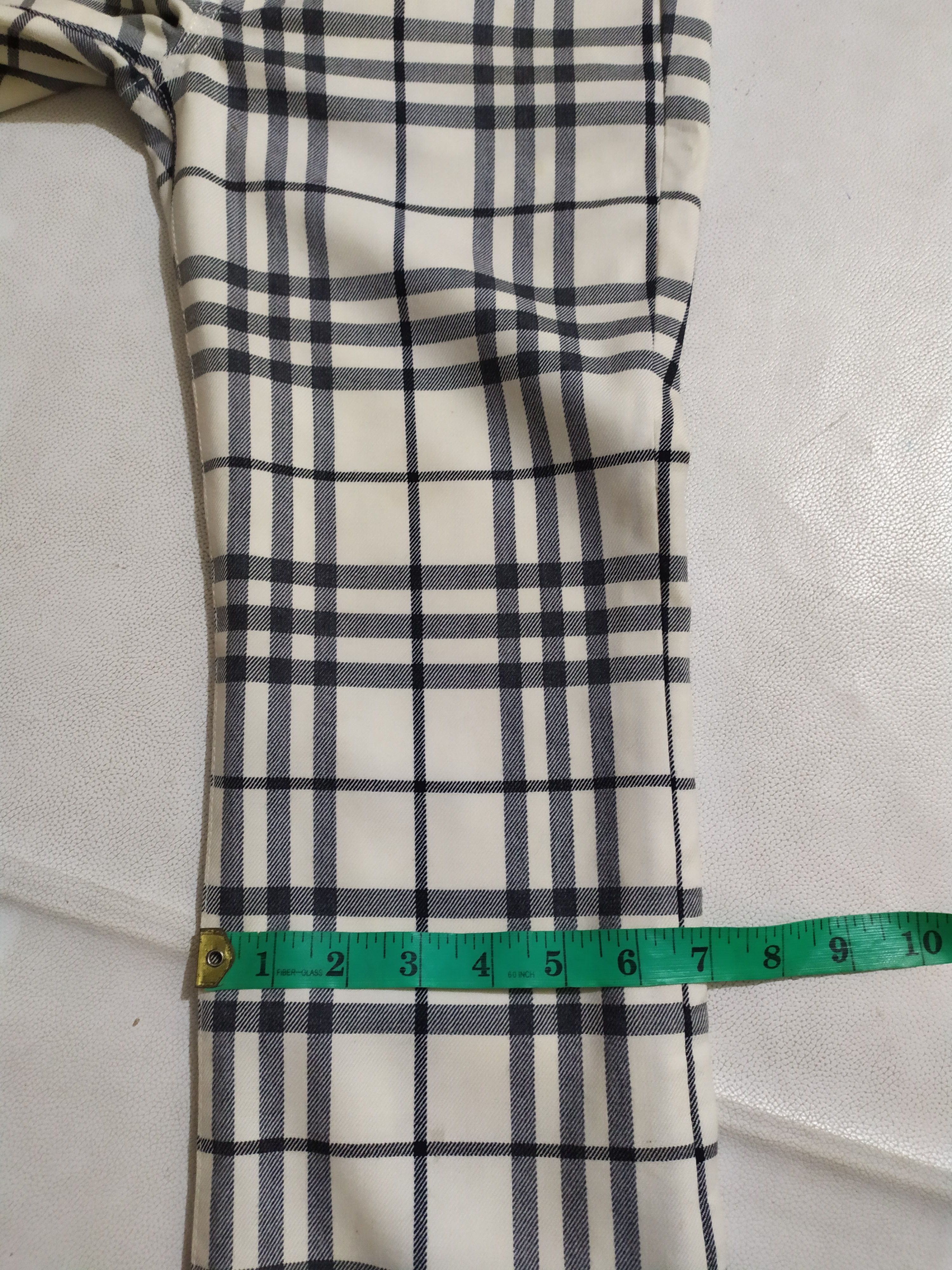 Burberry 🔥Burberry Nova Check Pants Blue Label Size 27" / US 4 / IT 40 - 15 Thumbnail