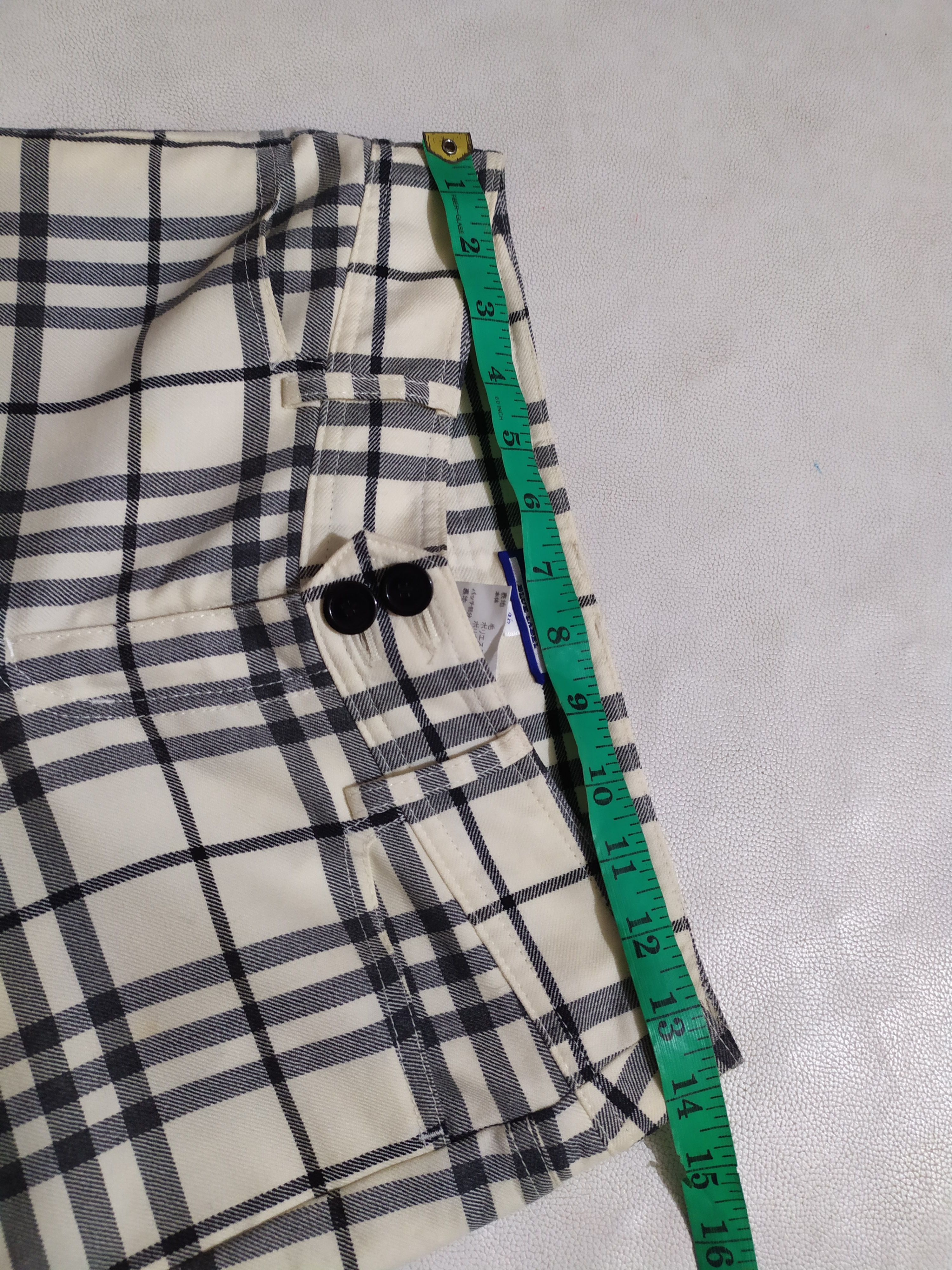 Burberry 🔥Burberry Nova Check Pants Blue Label Size 27" / US 4 / IT 40 - 16 Thumbnail