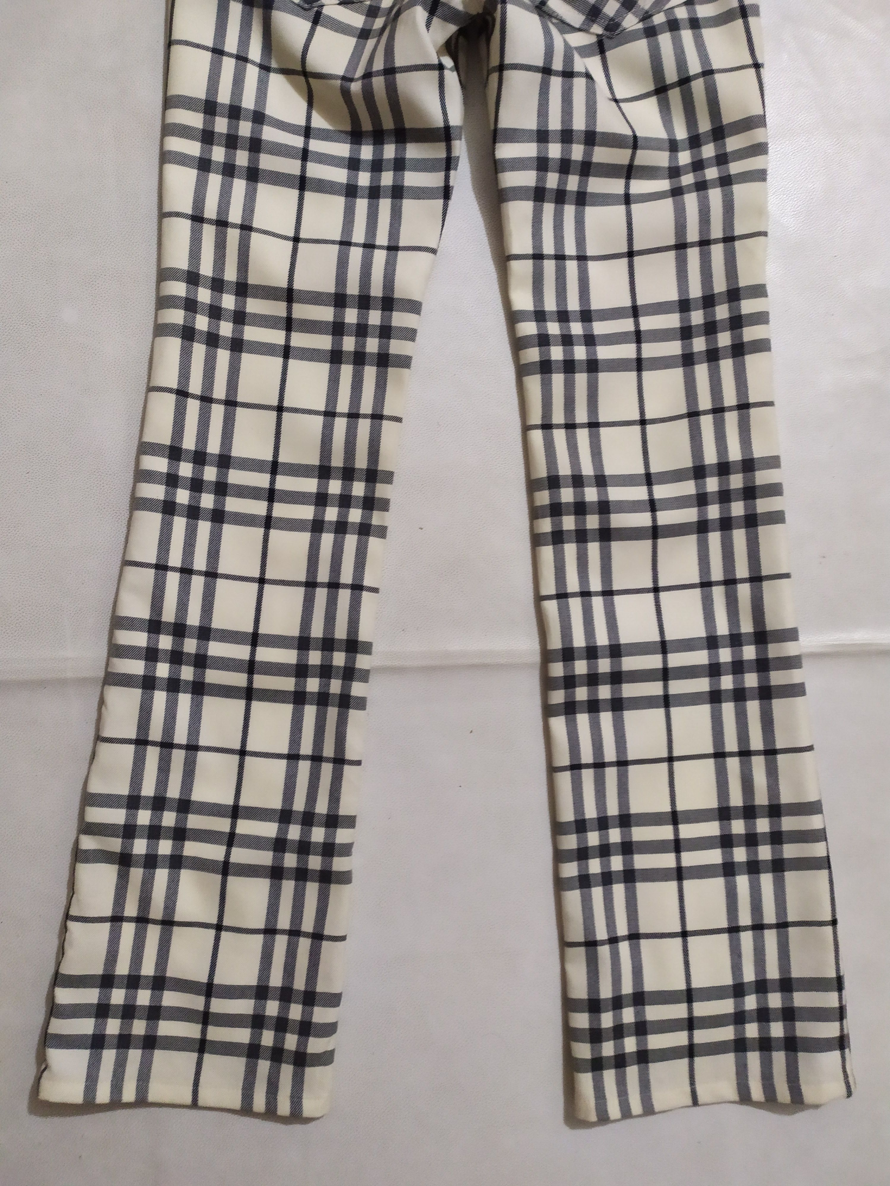 Burberry 🔥Burberry Nova Check Pants Blue Label Size 27" / US 4 / IT 40 - 11 Thumbnail