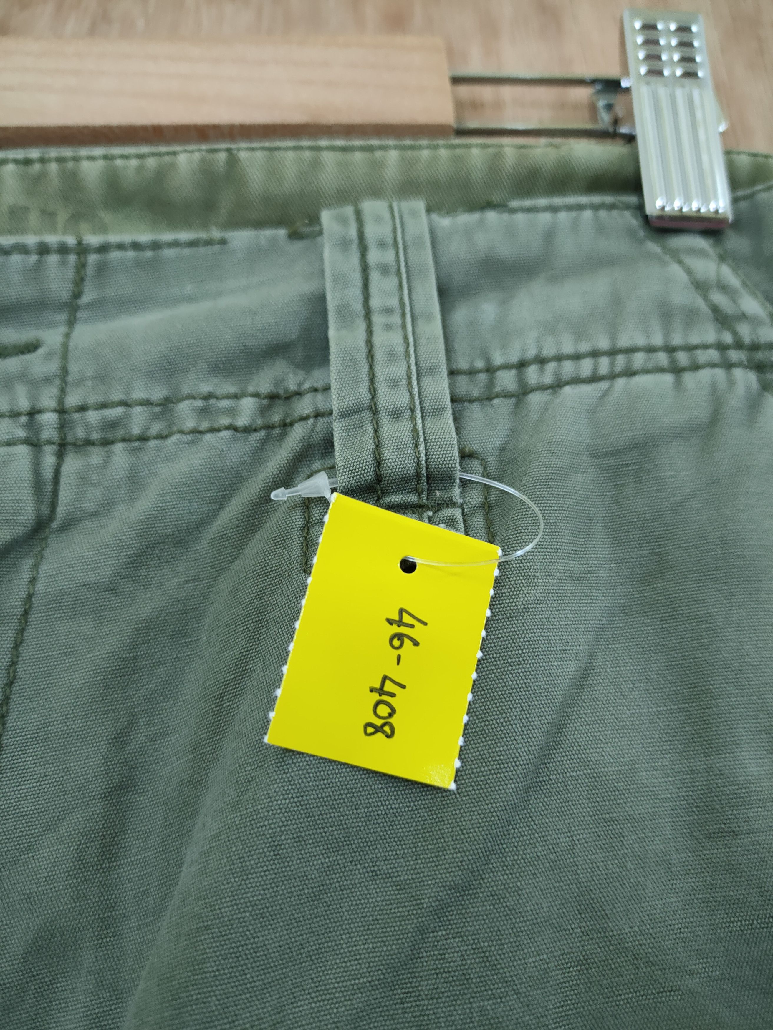 Vintage DL Surplus japan hard multi pocket cargo pants #46-408 Size US 35 - 4 Thumbnail