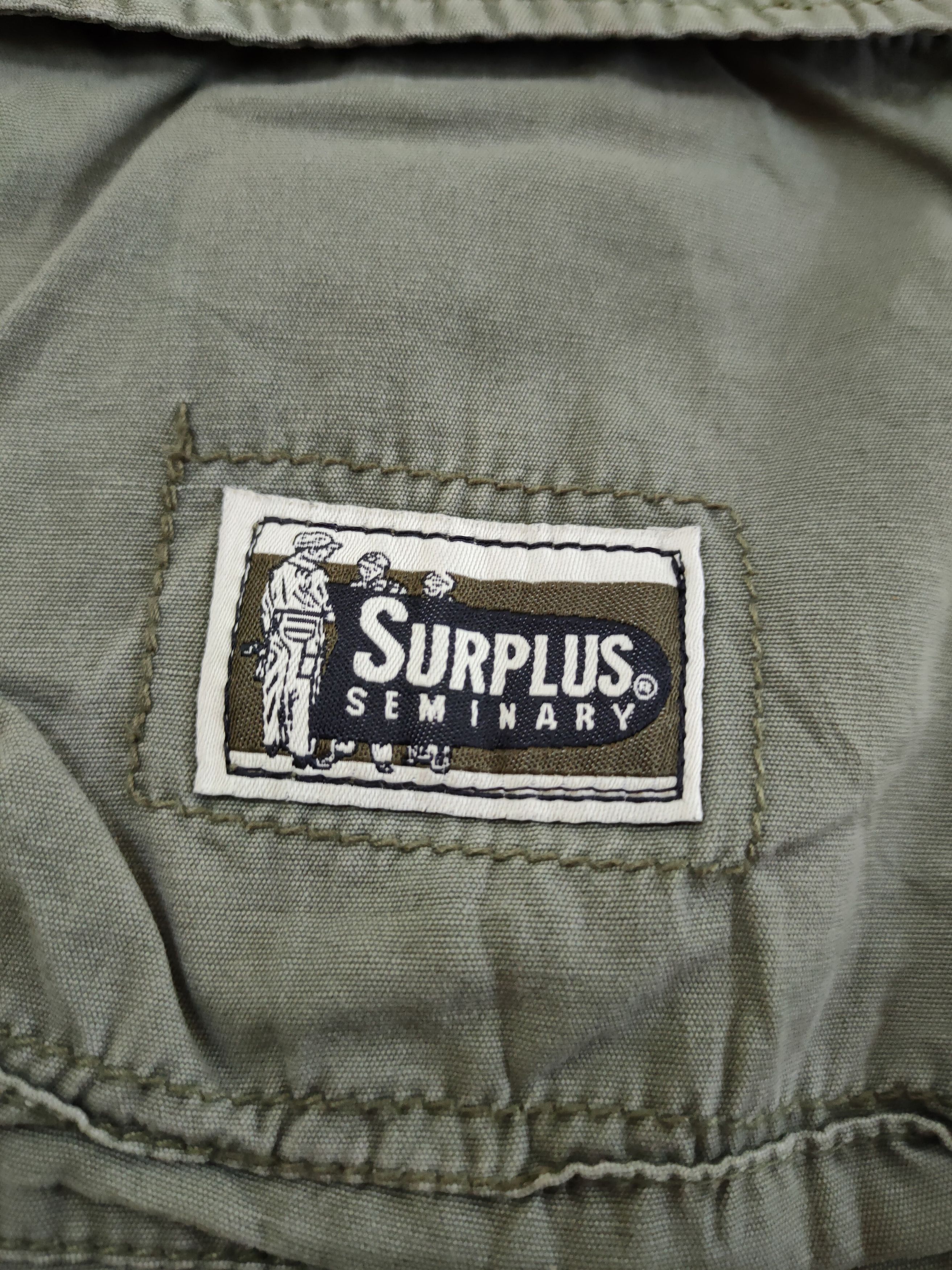 Vintage DL Surplus japan hard multi pocket cargo pants #46-408 Size US 35 - 9 Thumbnail