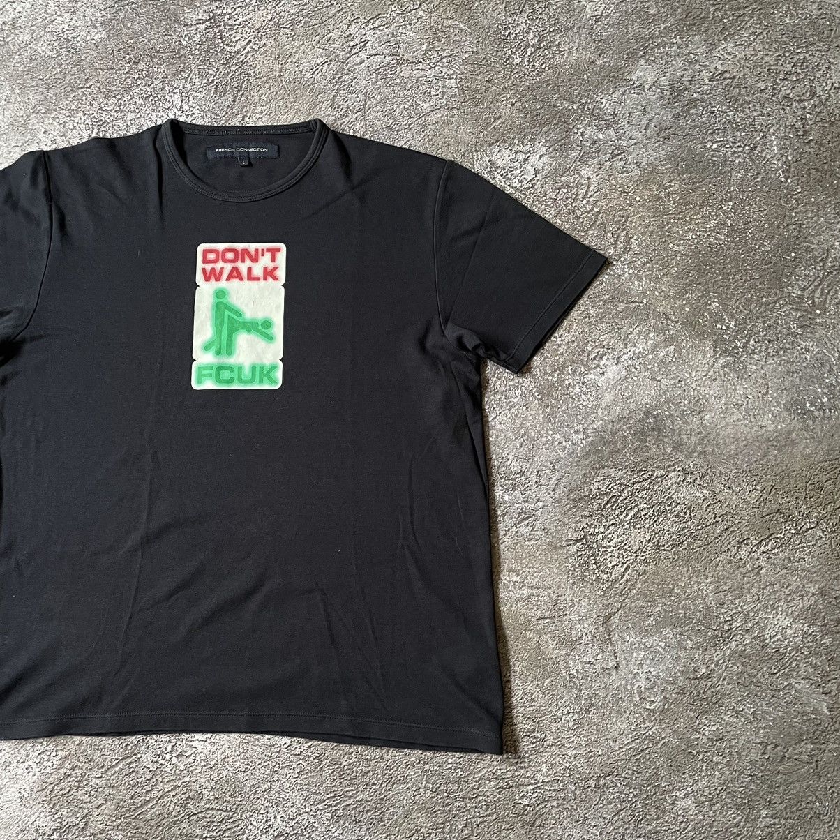 Vintage Y2K Graphic Tee Vintage Streetwear Funny Print Black Baggy L Size US L / EU 52-54 / 3 - 3 Thumbnail