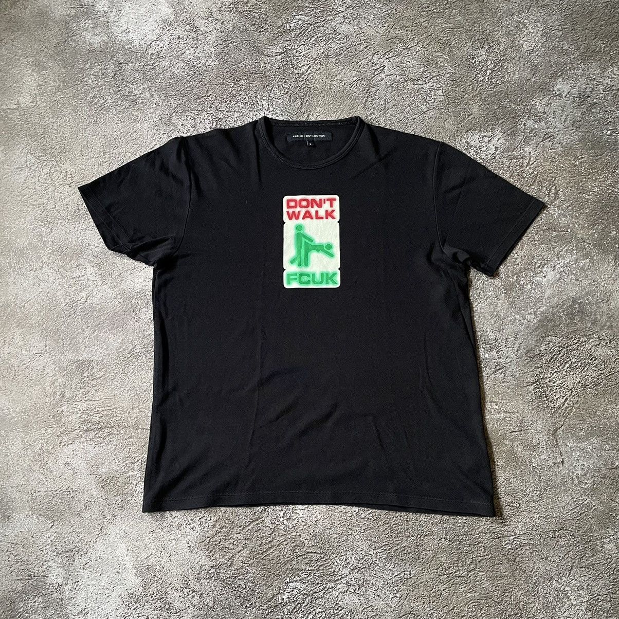 Vintage Y2K Graphic Tee Vintage Streetwear Funny Print Black Baggy L Size US L / EU 52-54 / 3 - 2 Thumbnail
