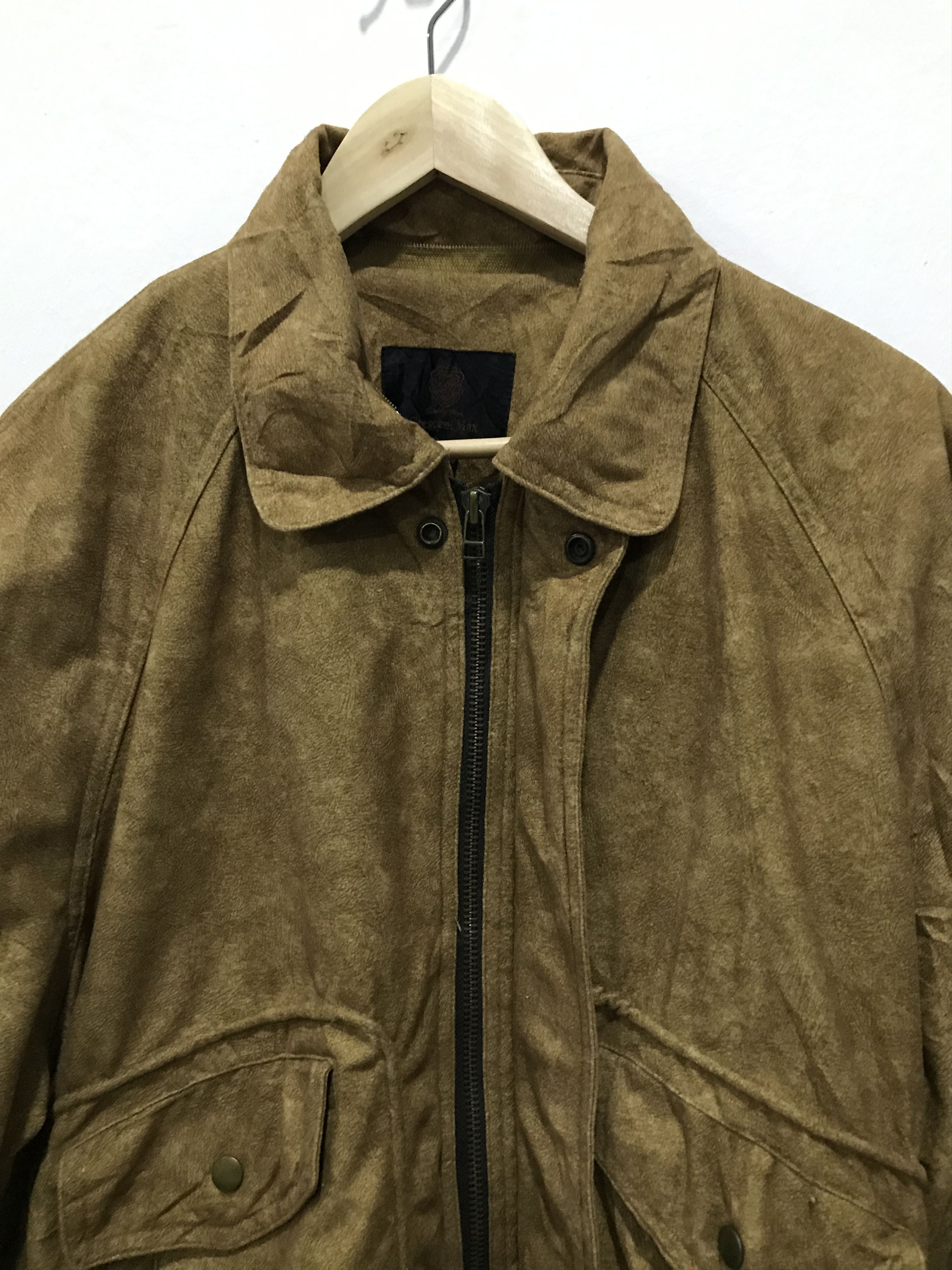 Japanese Brand Crescent Max Soft Suede flight style jacket Size US M / EU 48-50 / 2 - 9 Thumbnail