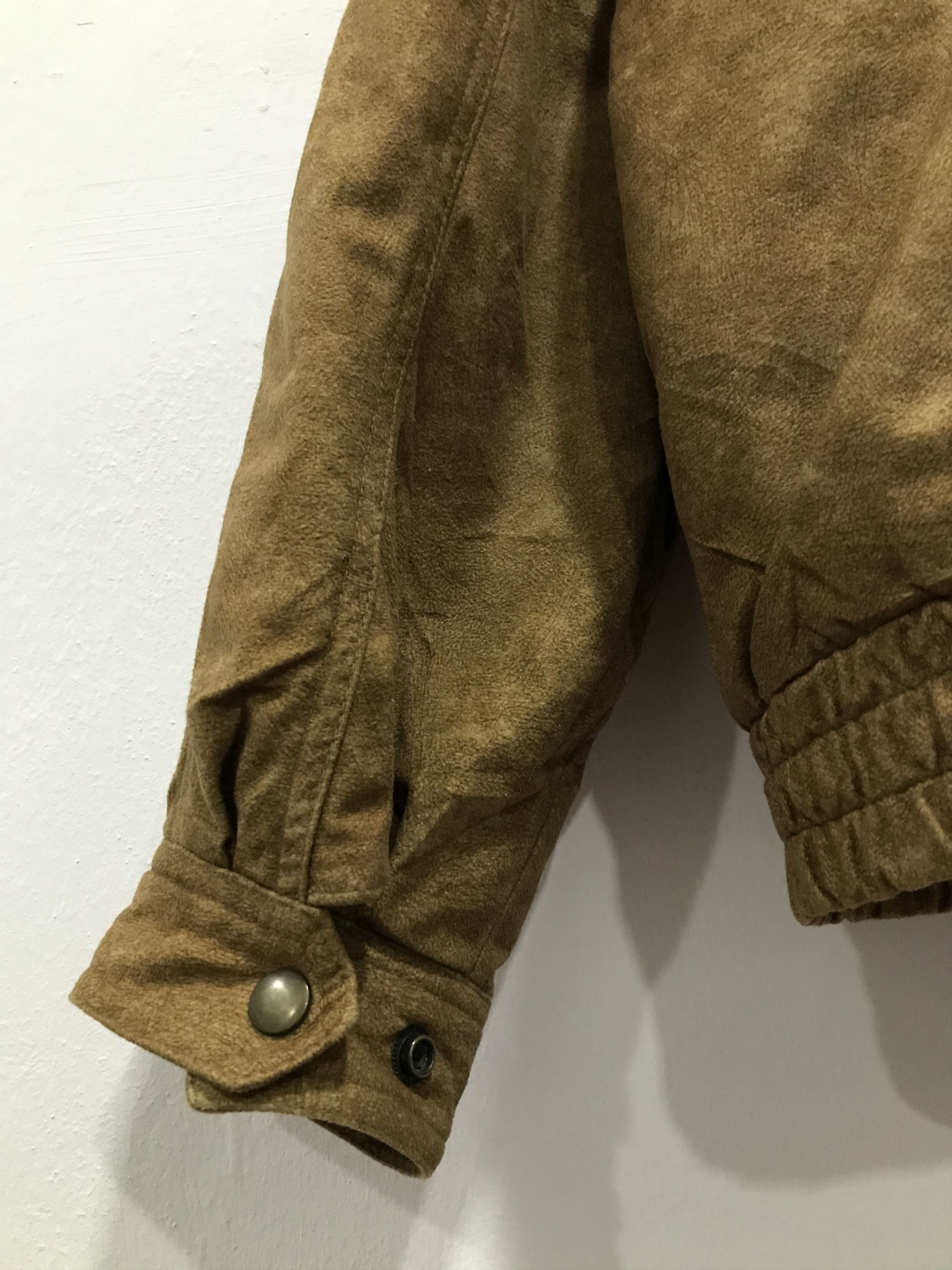 Japanese Brand Crescent Max Soft Suede flight style jacket Size US M / EU 48-50 / 2 - 16 Thumbnail