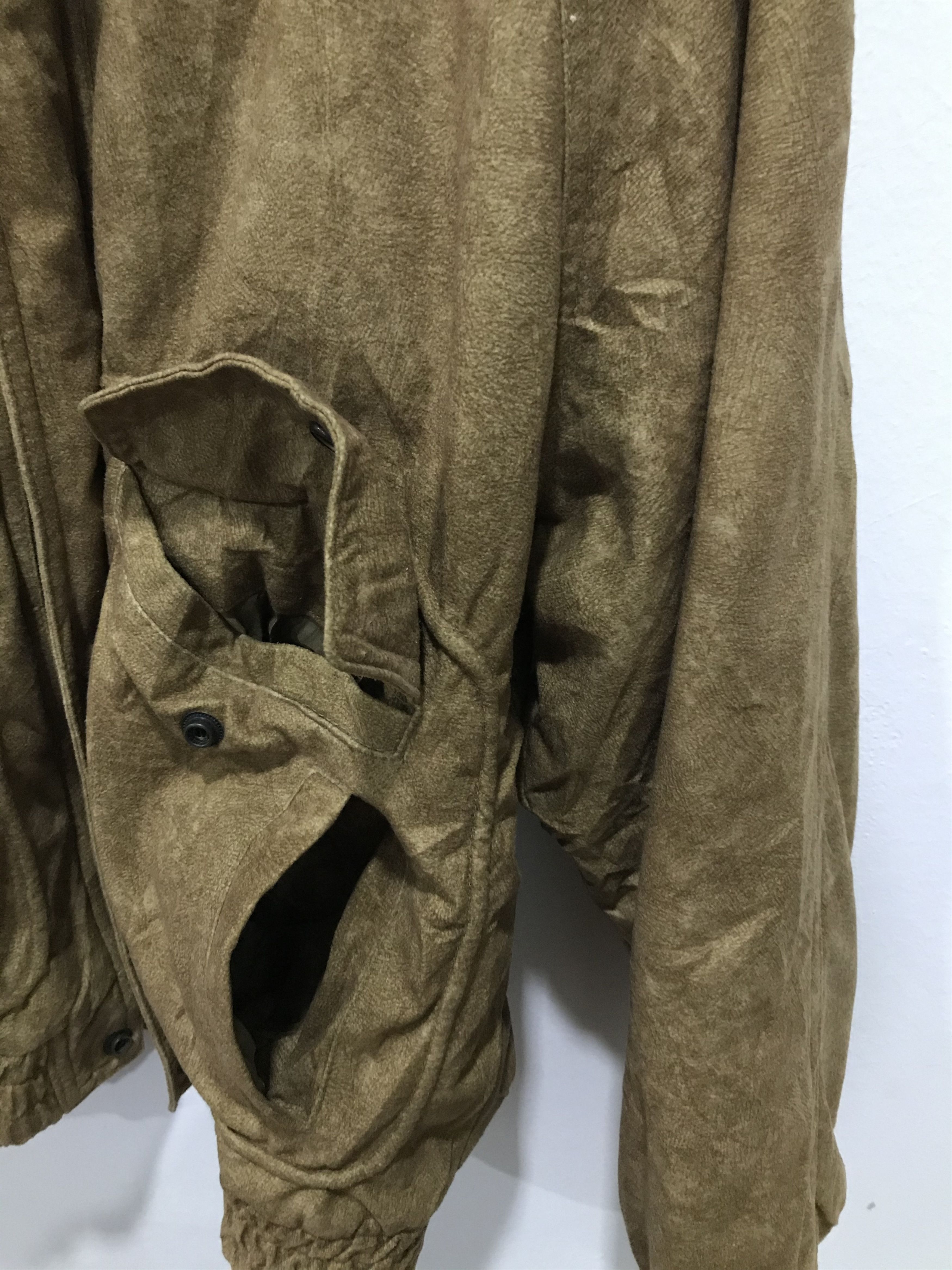 Japanese Brand Crescent Max Soft Suede flight style jacket Size US M / EU 48-50 / 2 - 12 Thumbnail
