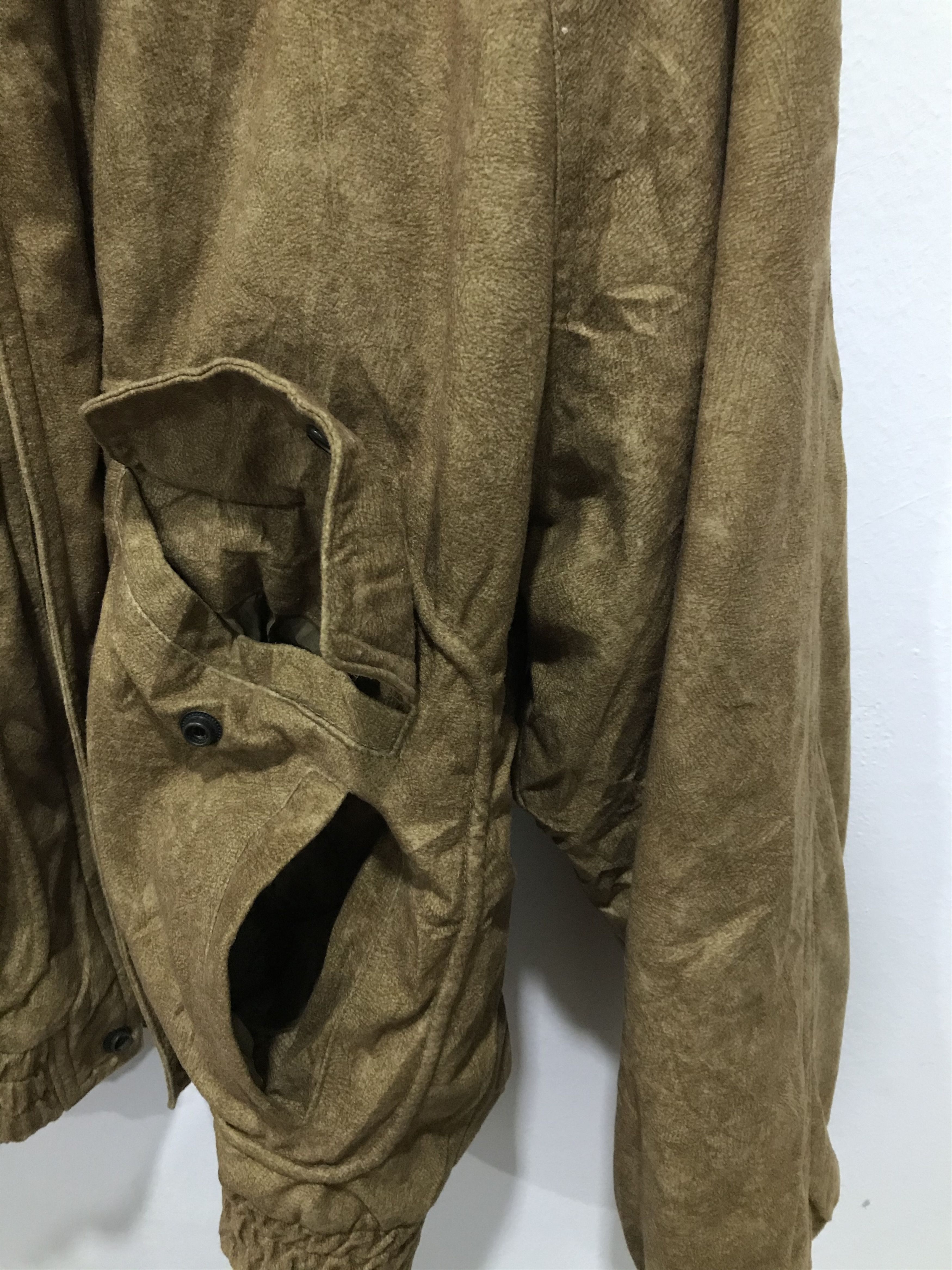 Japanese Brand Crescent Max Soft Suede flight style jacket Size US M / EU 48-50 / 2 - 11 Thumbnail