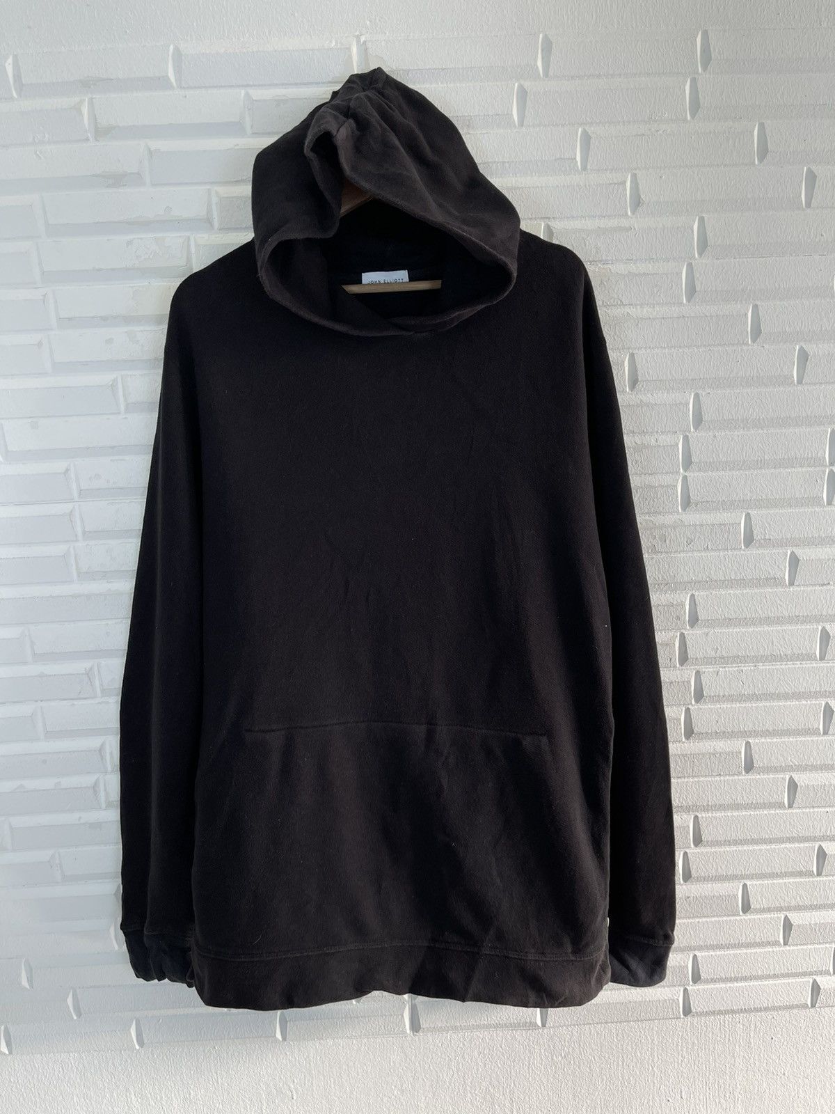 John Elliott 90’s JOHN ELLIOT Hoodies Sweatshirt Minimalist Made in USA Size US L / EU 52-54 / 3 - 4 Thumbnail
