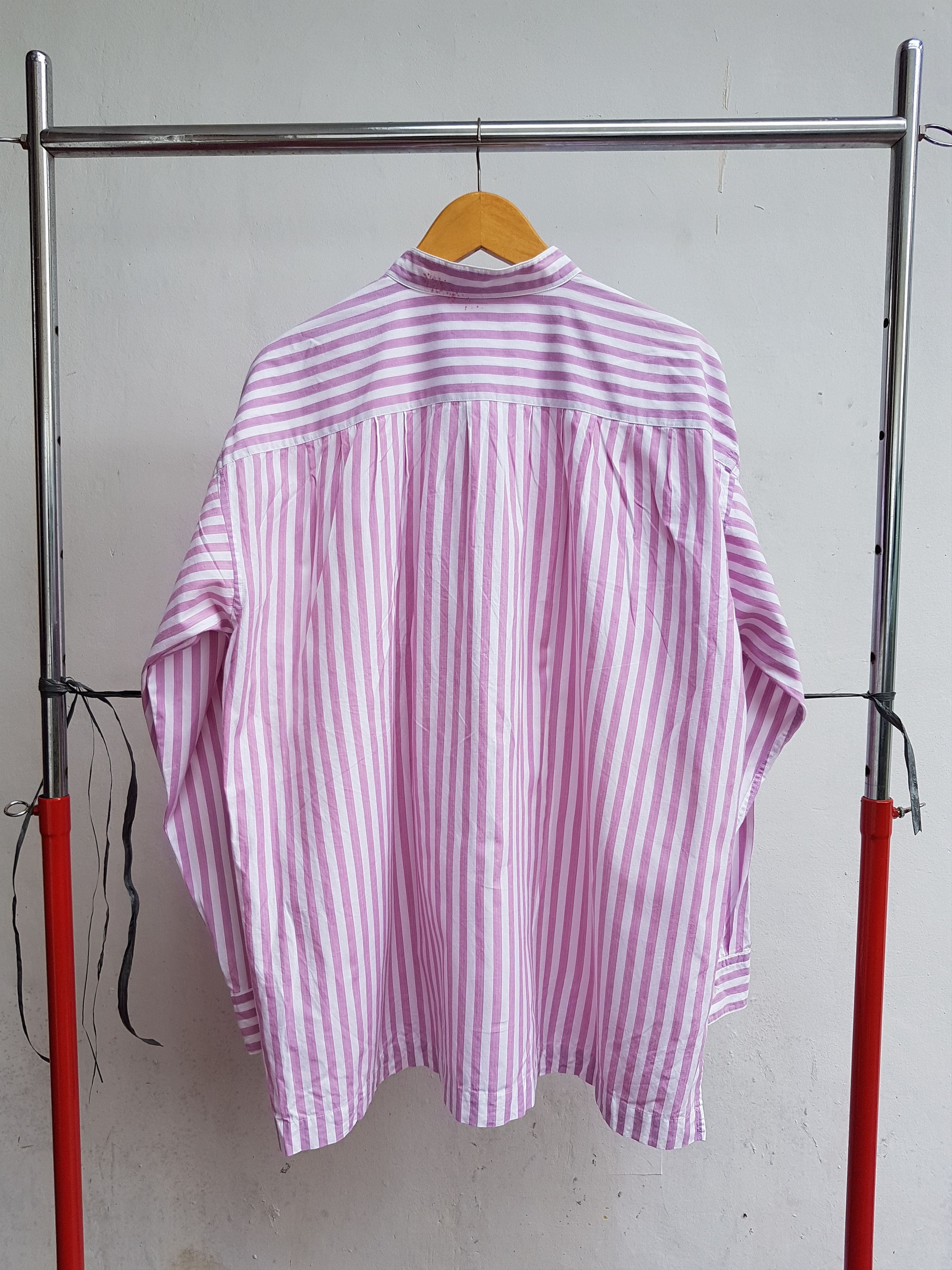 Issey Miyake Vintage Issey Miyake Mandarin Collar Shirt Size US S / EU 44-46 / 1 - 9 Thumbnail