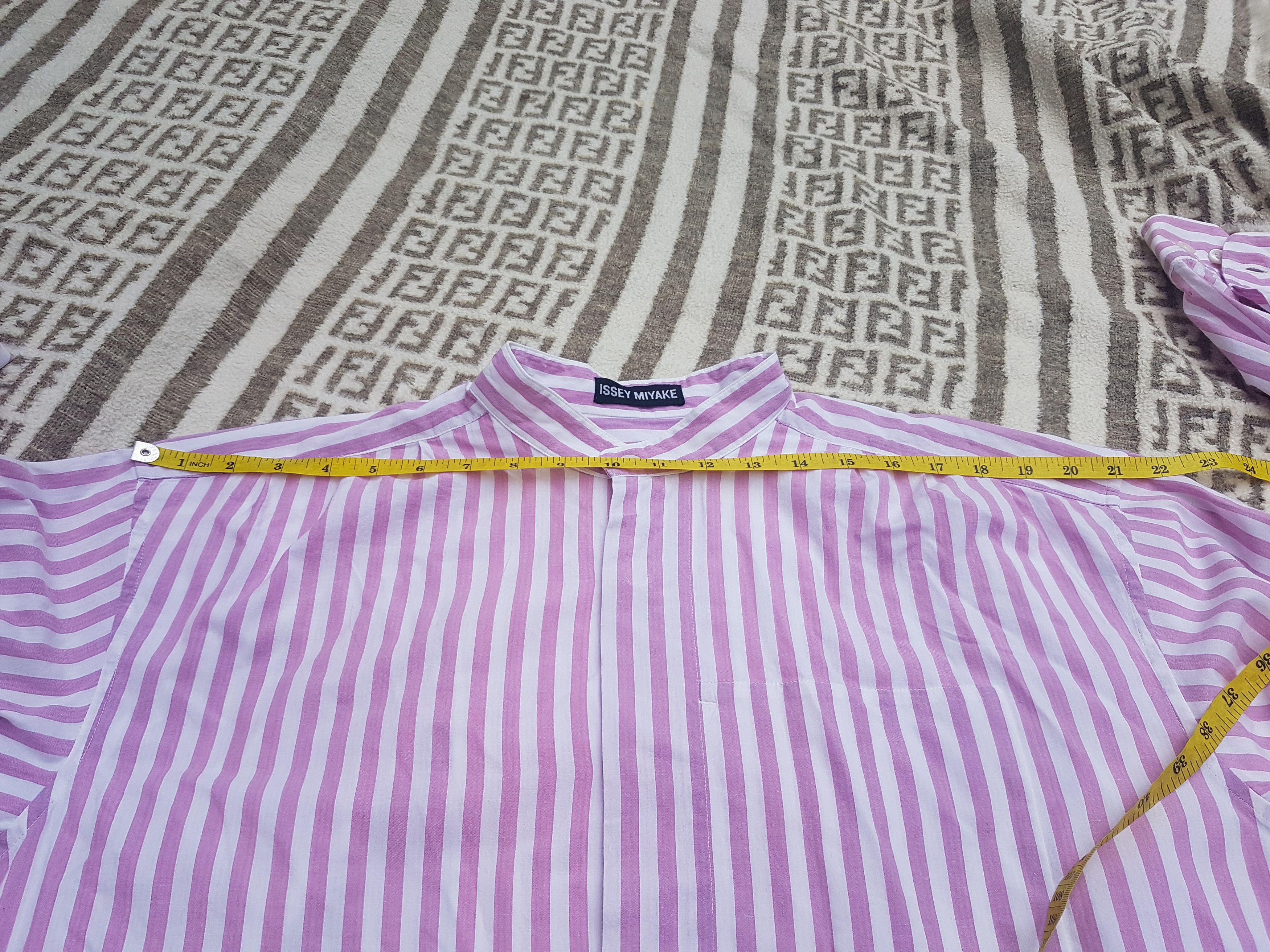 Issey Miyake Vintage Issey Miyake Mandarin Collar Shirt Size US S / EU 44-46 / 1 - 3 Thumbnail