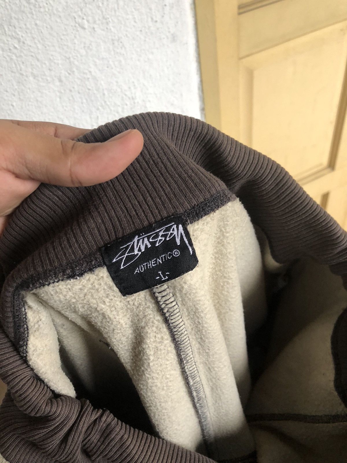 Stussy × Vintage Rare❗️Vintage Stussy Distressed Sweatpants Size US 31 - 14 Thumbnail