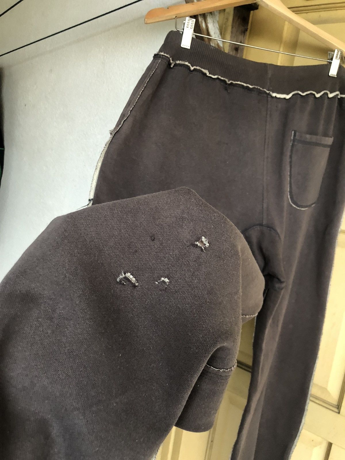 Stussy × Vintage Rare❗️Vintage Stussy Distressed Sweatpants Size US 31 - 11 Thumbnail