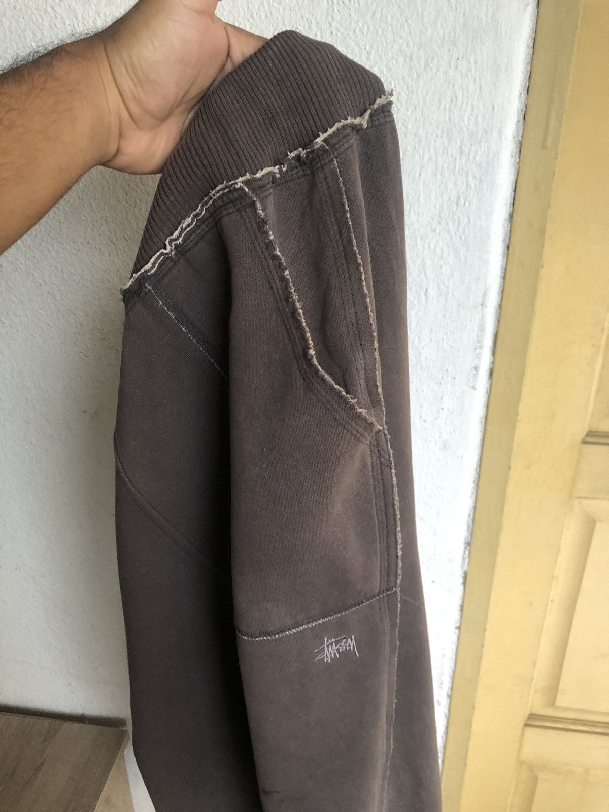 Stussy × Vintage Rare❗️Vintage Stussy Distressed Sweatpants Size US 31 - 13 Thumbnail