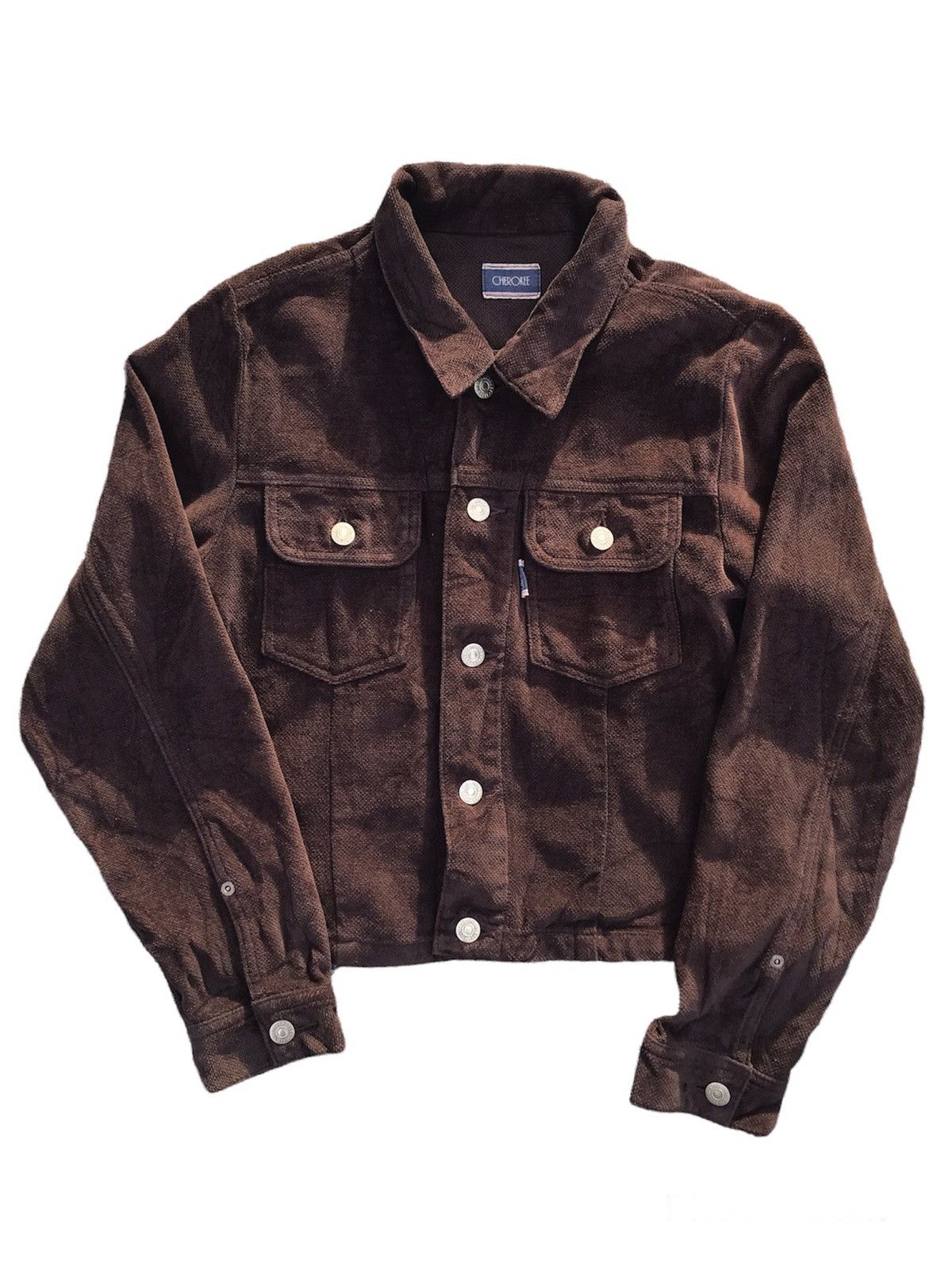 Cherokee × Vintage Vintage Cherokee Corduroy Trucker Jacket Size US S / EU 44-46 / 1 - 1 Thumbnail