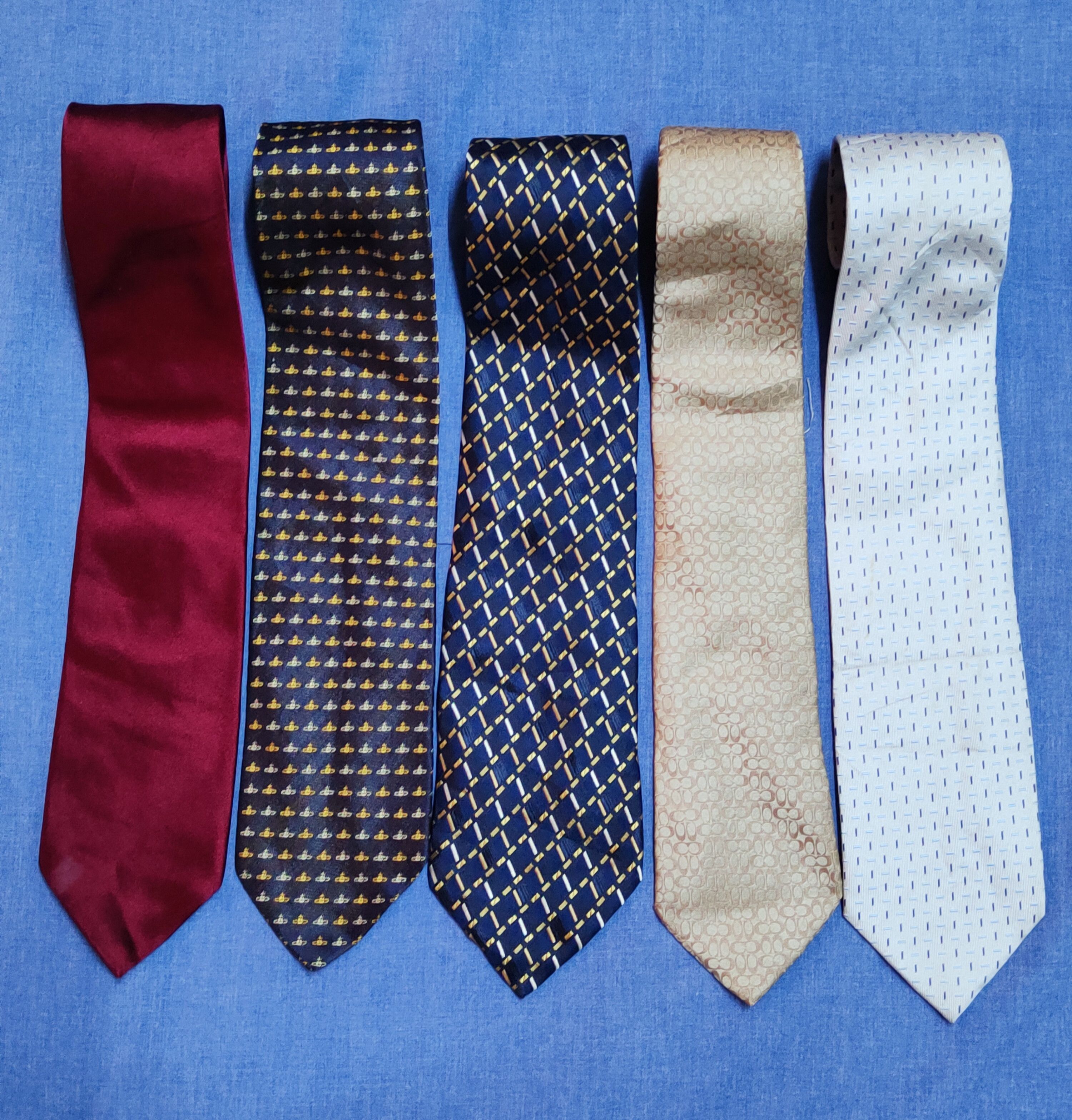 image of Designer Collection x The Tie Bar Vivienne Westwood/coach/ships/jun Ashida Tie Combo S715, Men's