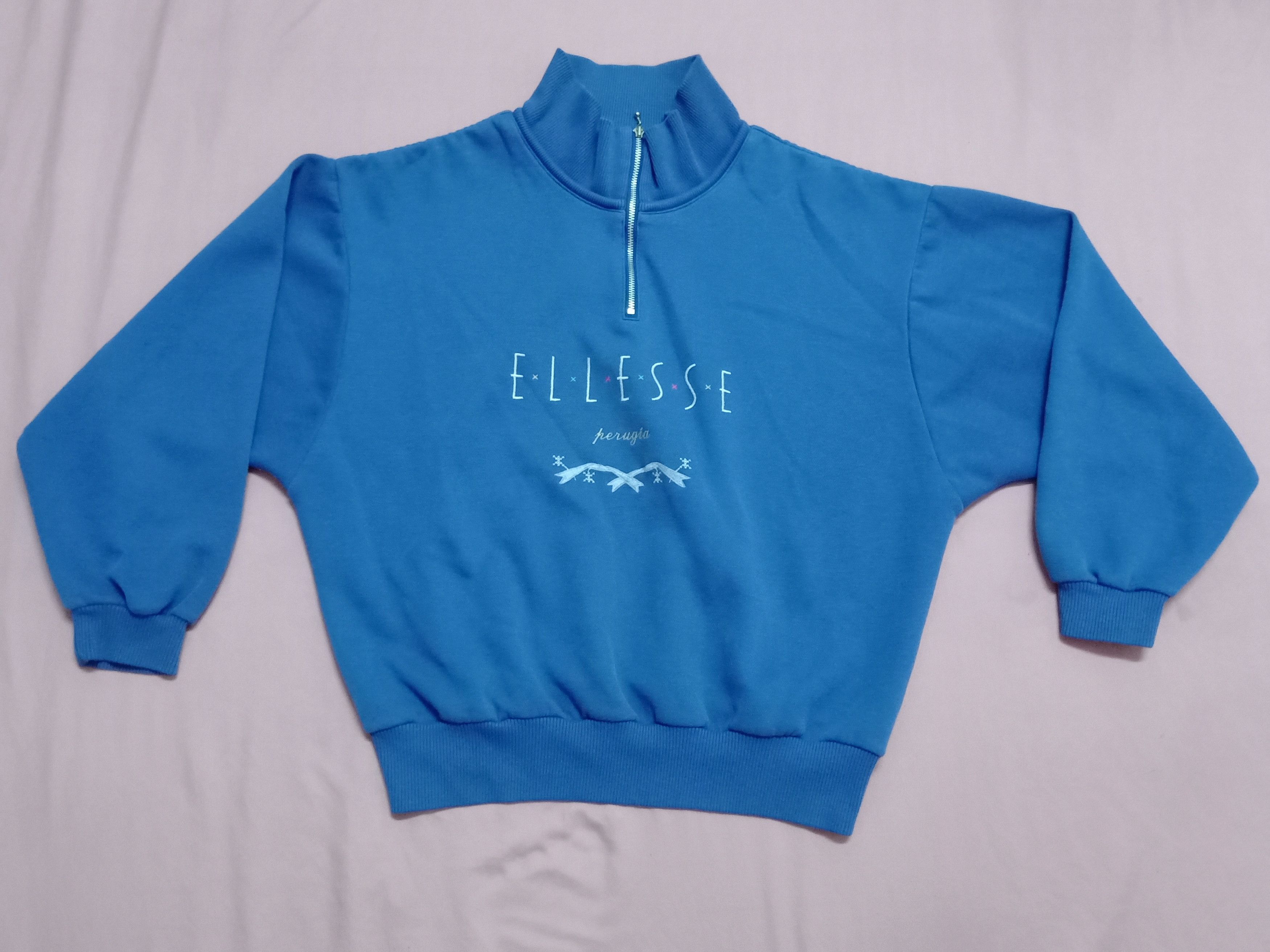 Ellesse Vintage Ellesse Embroidered Sweatshirt Size L / US 10 / IT 46 - 4 Thumbnail