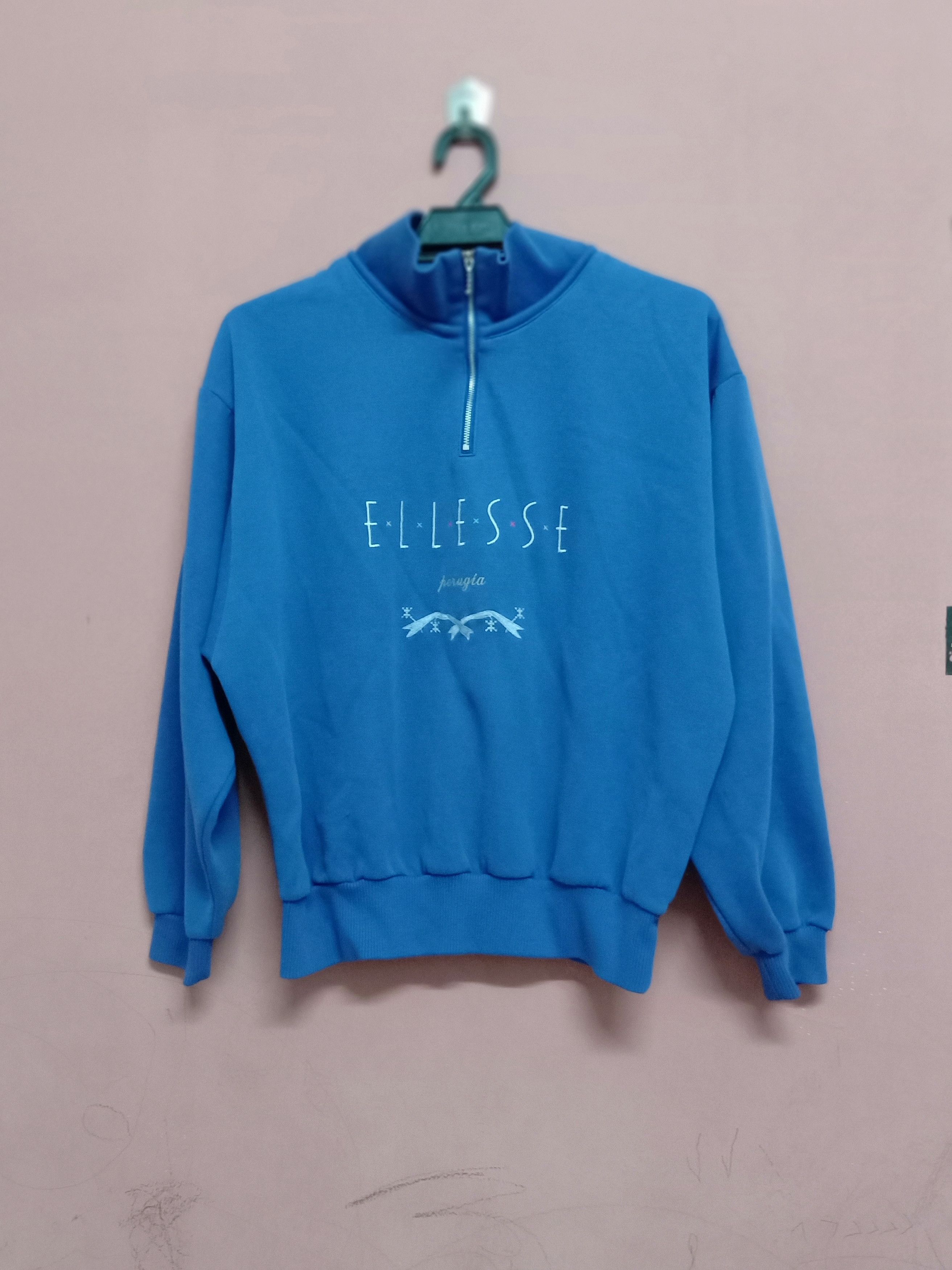 Ellesse Vintage Ellesse Embroidered Sweatshirt Size L / US 10 / IT 46 - 1 Thumbnail