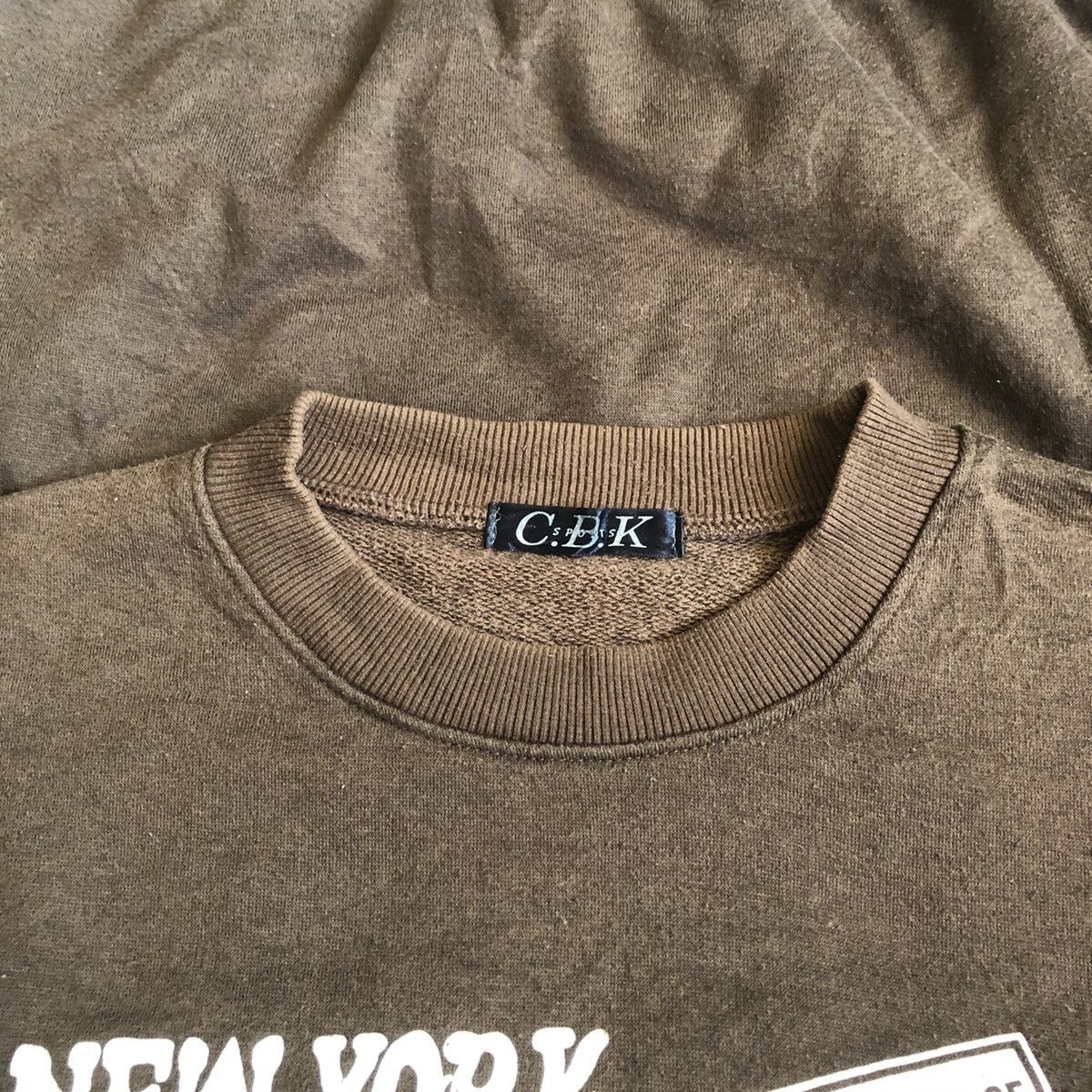 Japanese Brand × Vintage Gangster New York Jeans Sweatshirt Size US M / EU 48-50 / 2 - 3 Thumbnail