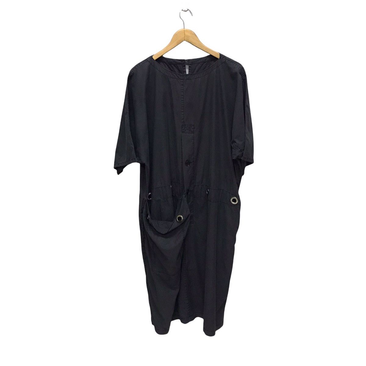 image of Y’S Yohji Yamamoto Vintage Long Parka Oversize in Black, Men's (Size XL)
