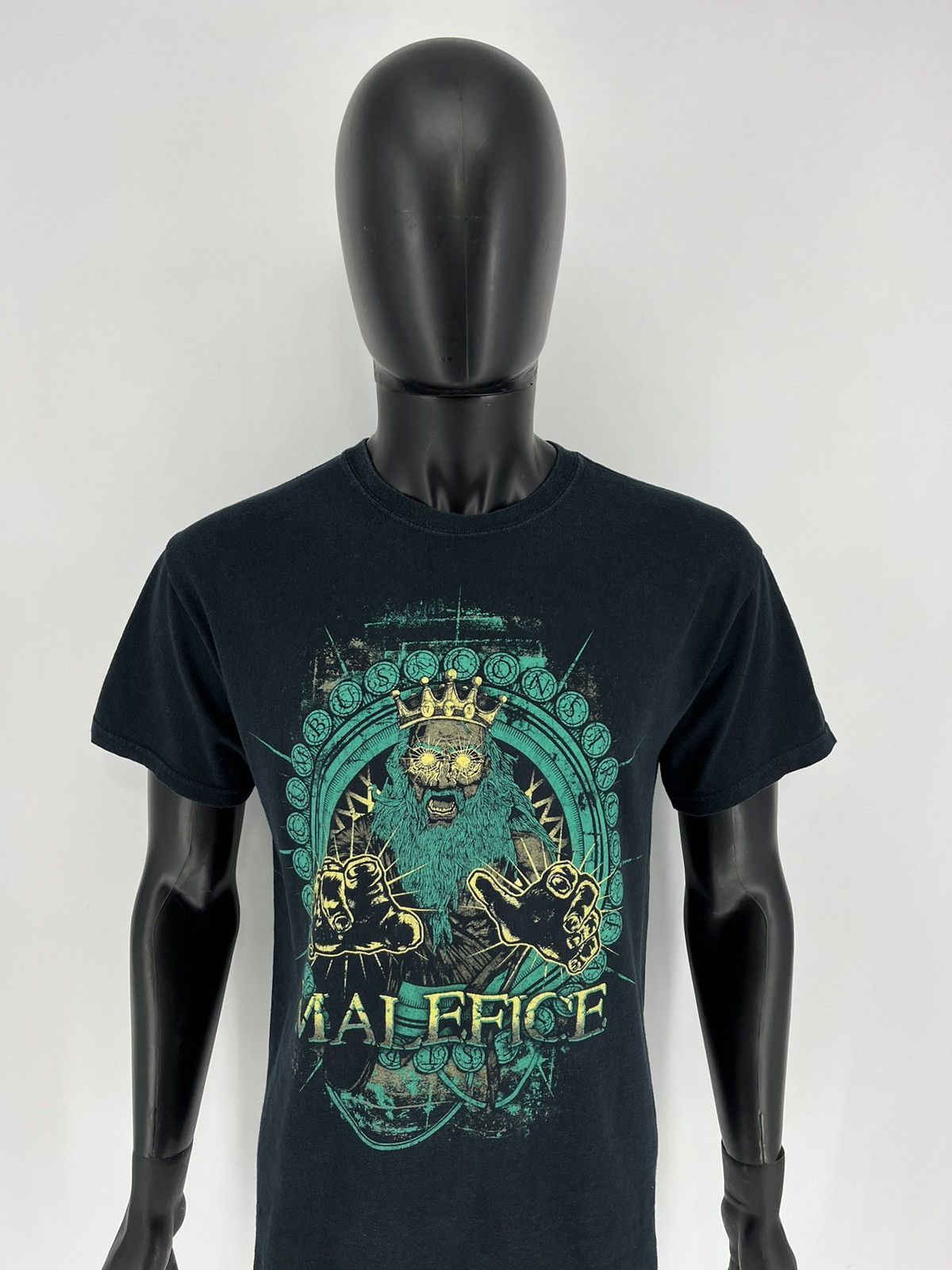 Band Tees VINTAGE Y2K RARE Rock T Shirt Malefice Size US M / EU 48-50 / 2 - 6 Thumbnail