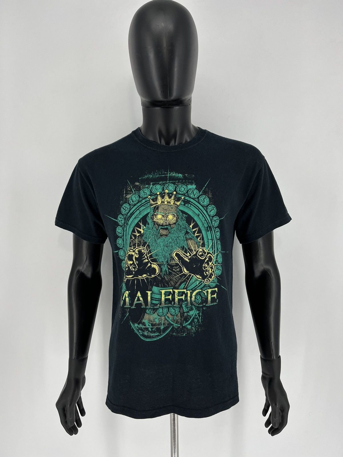 Band Tees VINTAGE Y2K RARE Rock T Shirt Malefice Size US M / EU 48-50 / 2 - 3 Thumbnail