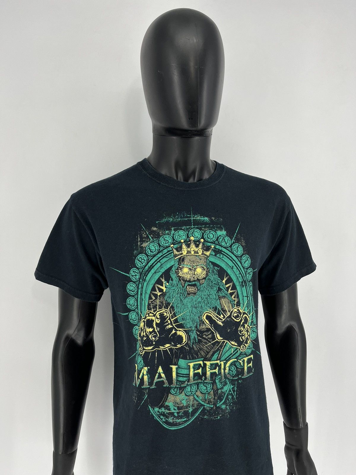 Band Tees VINTAGE Y2K RARE Rock T Shirt Malefice Size US M / EU 48-50 / 2 - 4 Thumbnail