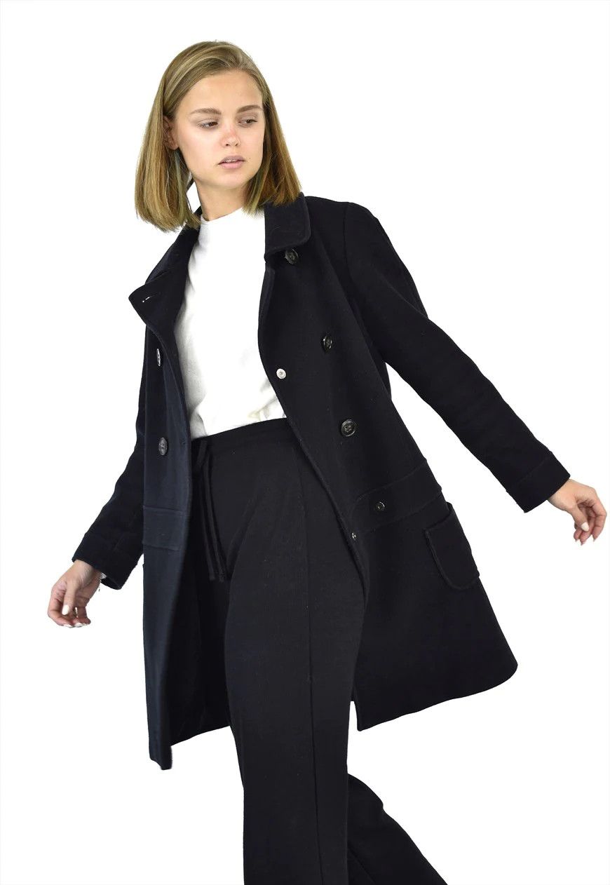 A.P.C. APC Wool Coat Jacket Size S / US 4 / IT 40 - 2 Thumbnail
