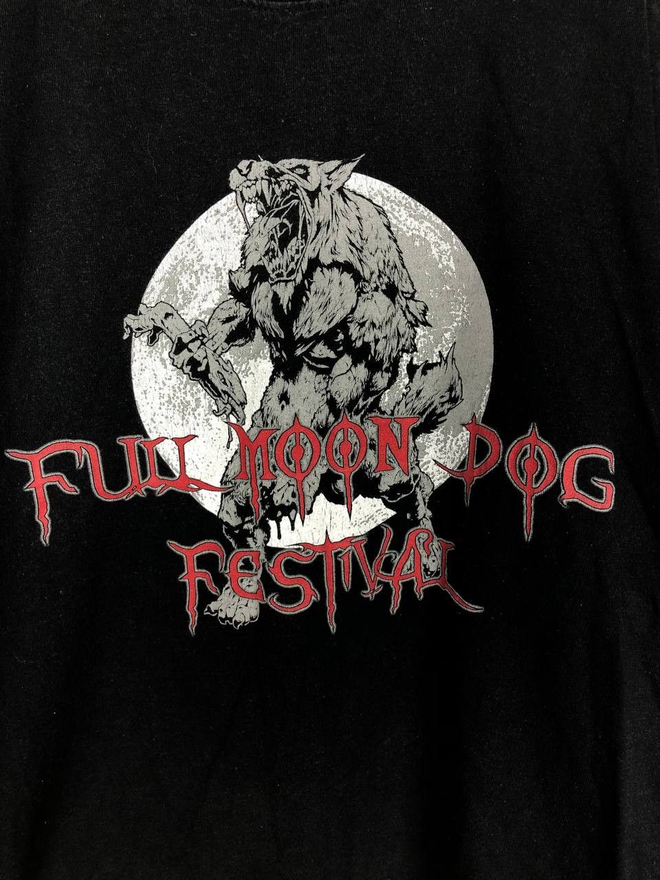 Band Tees FULL MOON DOG FESTIVAL T-SHIRT 2012 MERCH JAY-JAY Size US M / EU 48-50 / 2 - 3 Thumbnail