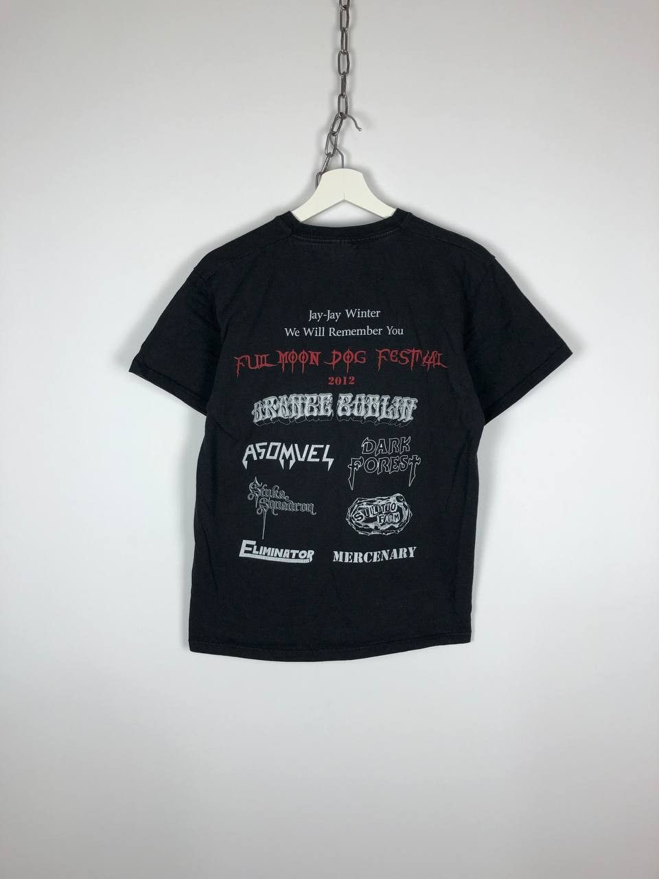 Band Tees FULL MOON DOG FESTIVAL T-SHIRT 2012 MERCH JAY-JAY Size US M / EU 48-50 / 2 - 6 Thumbnail
