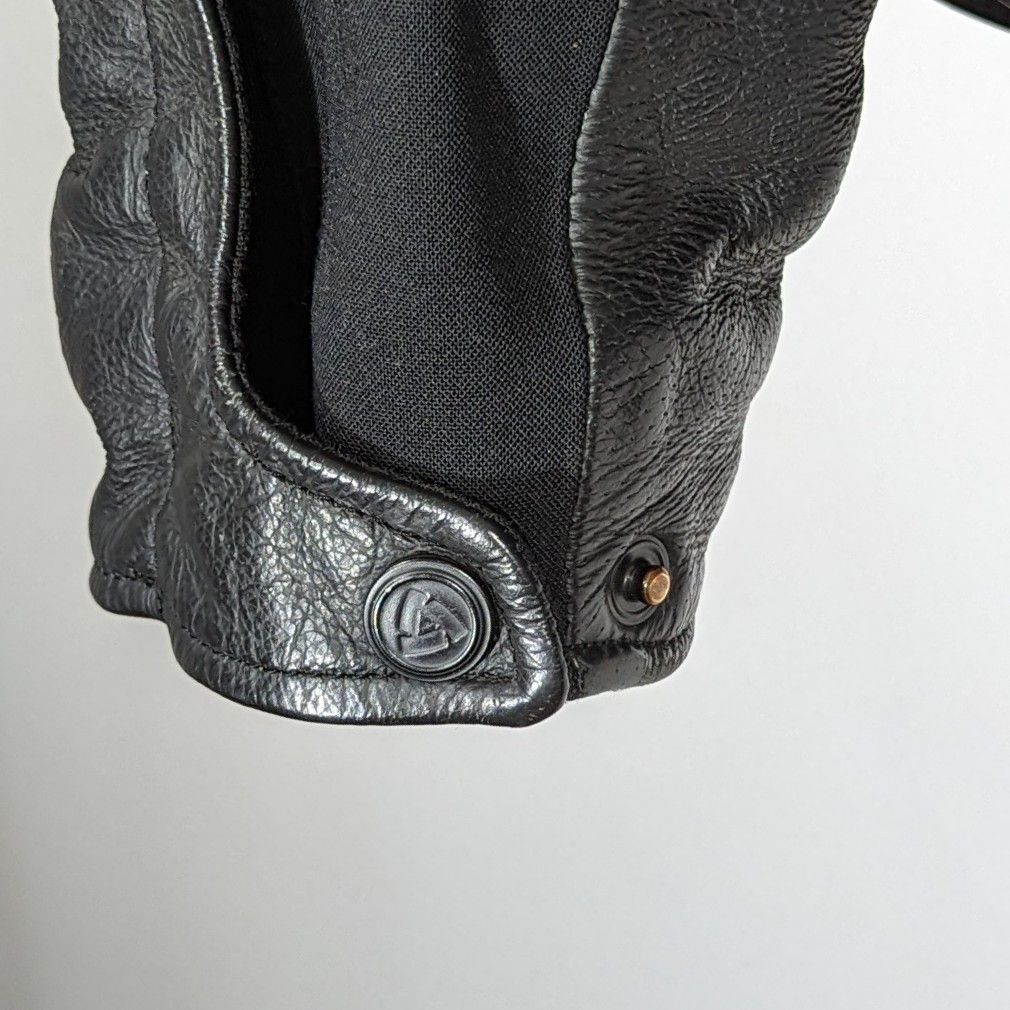 Leather Rev'it Engineered Skin Leather Jacket Men's Motorcycle Biker Size US XL / EU 56 / 4 - 9 Thumbnail