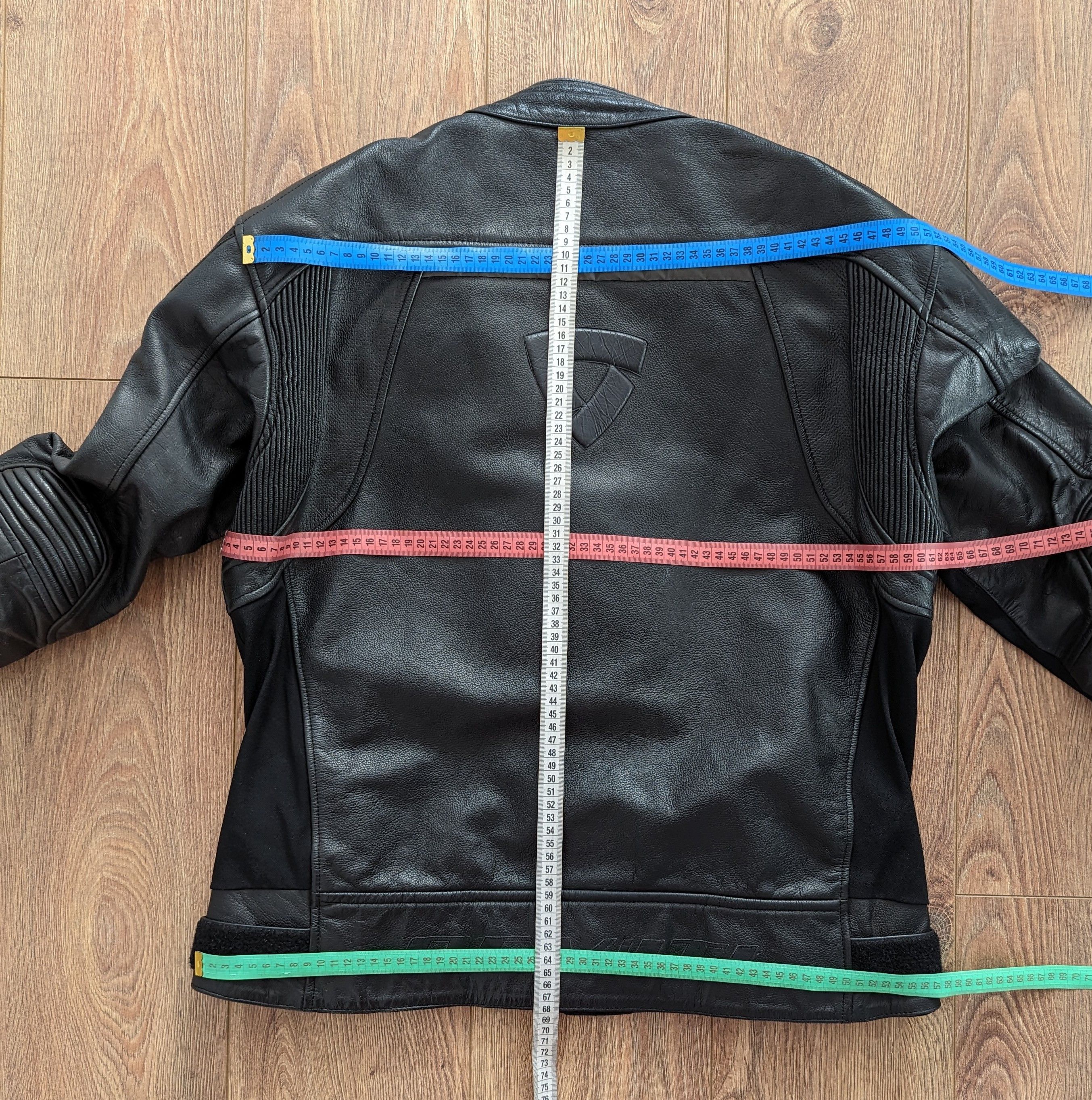 Leather Rev'it Engineered Skin Leather Jacket Men's Motorcycle Biker Size US XL / EU 56 / 4 - 23 Thumbnail