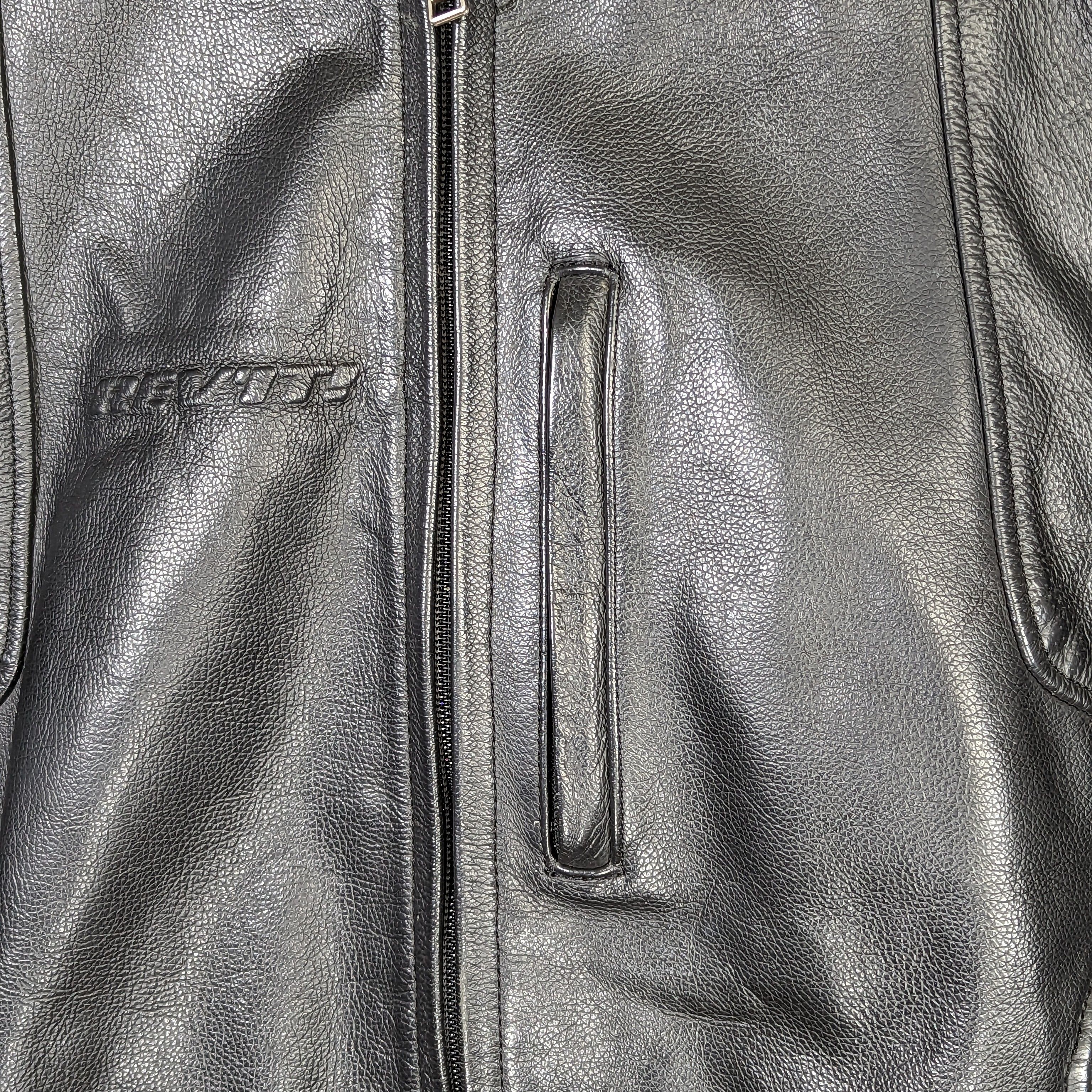 Leather Rev'it Engineered Skin Leather Jacket Men's Motorcycle Biker Size US XL / EU 56 / 4 - 7 Thumbnail