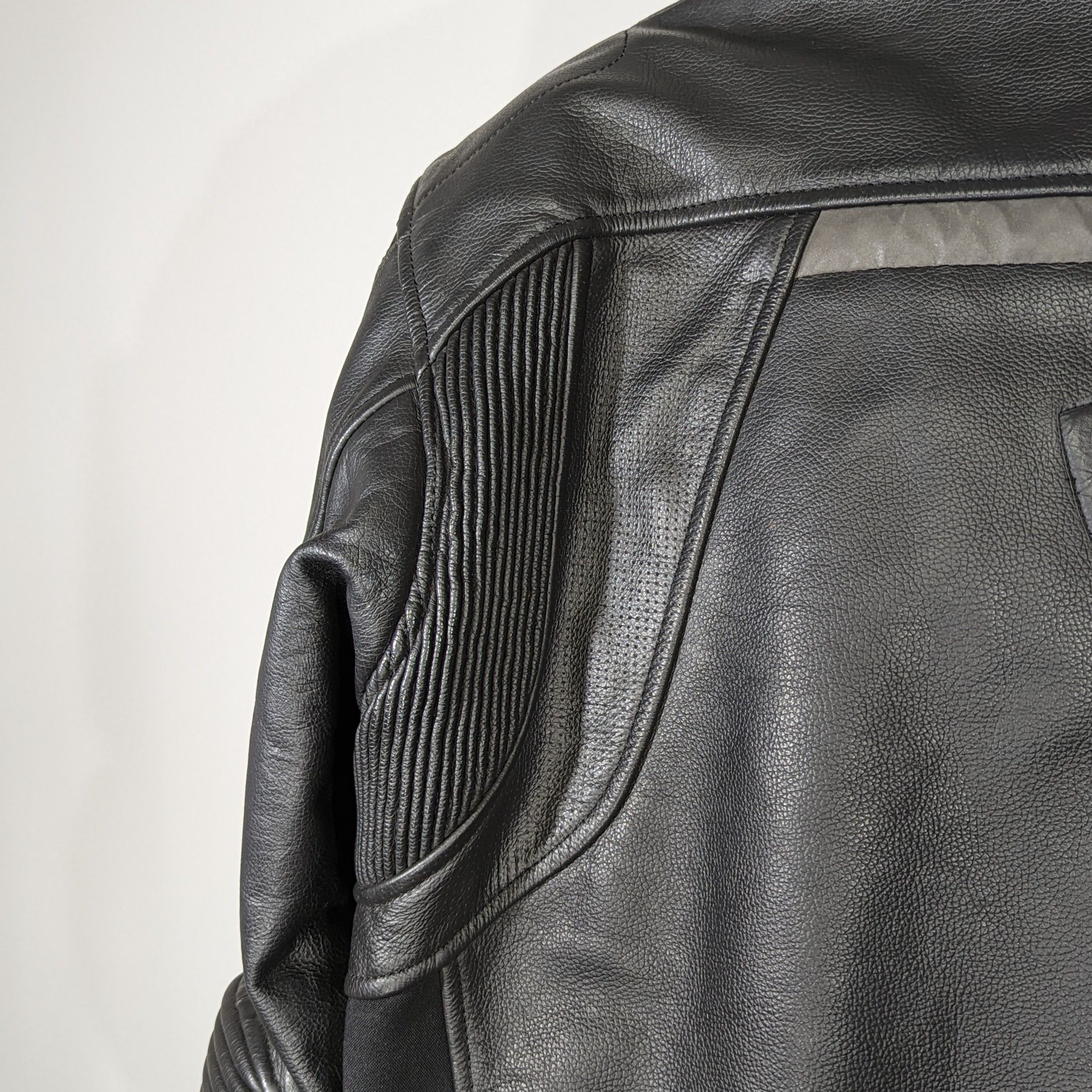 Leather Rev'it Engineered Skin Leather Jacket Men's Motorcycle Biker Size US XL / EU 56 / 4 - 15 Thumbnail