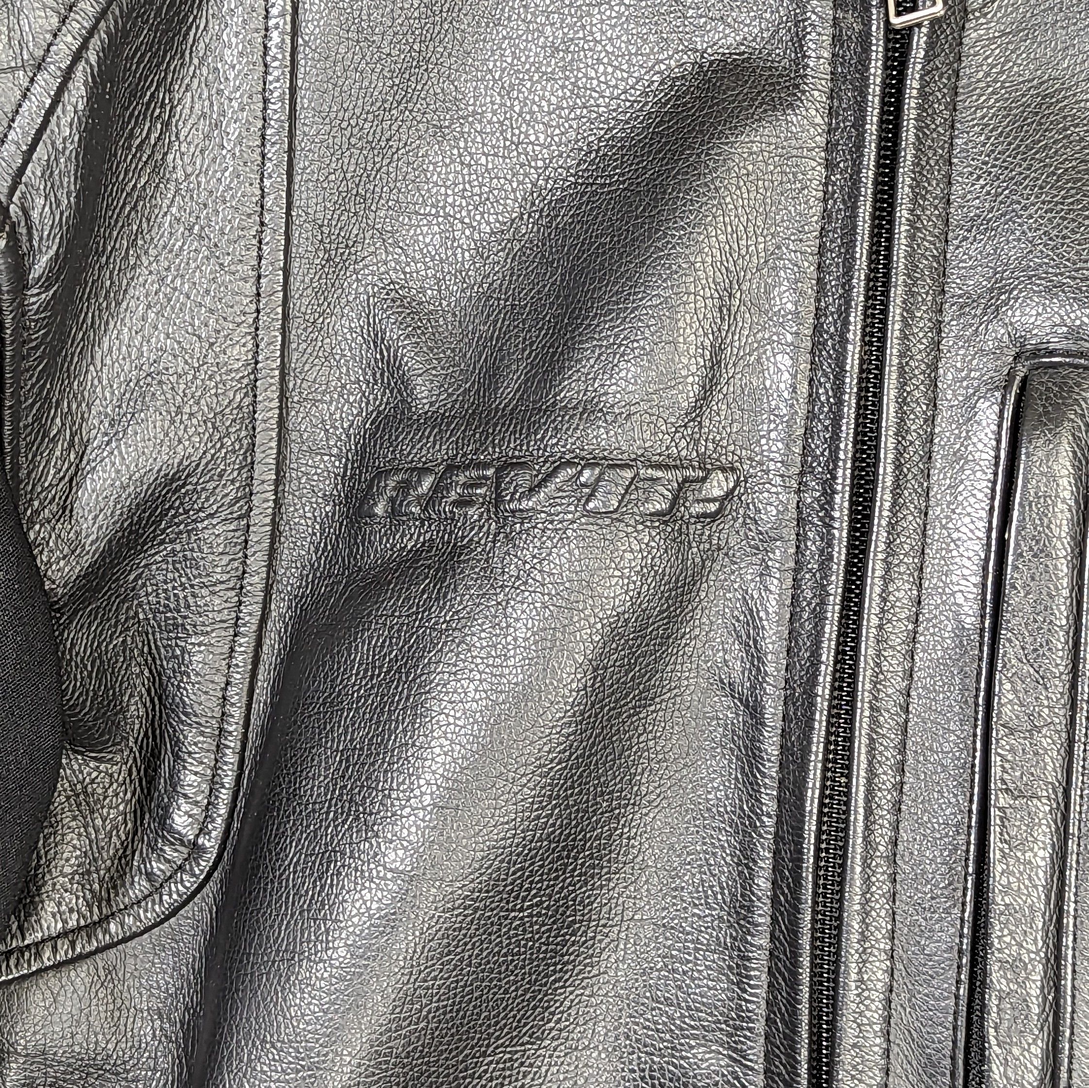 Leather Rev'it Engineered Skin Leather Jacket Men's Motorcycle Biker Size US XL / EU 56 / 4 - 3 Thumbnail