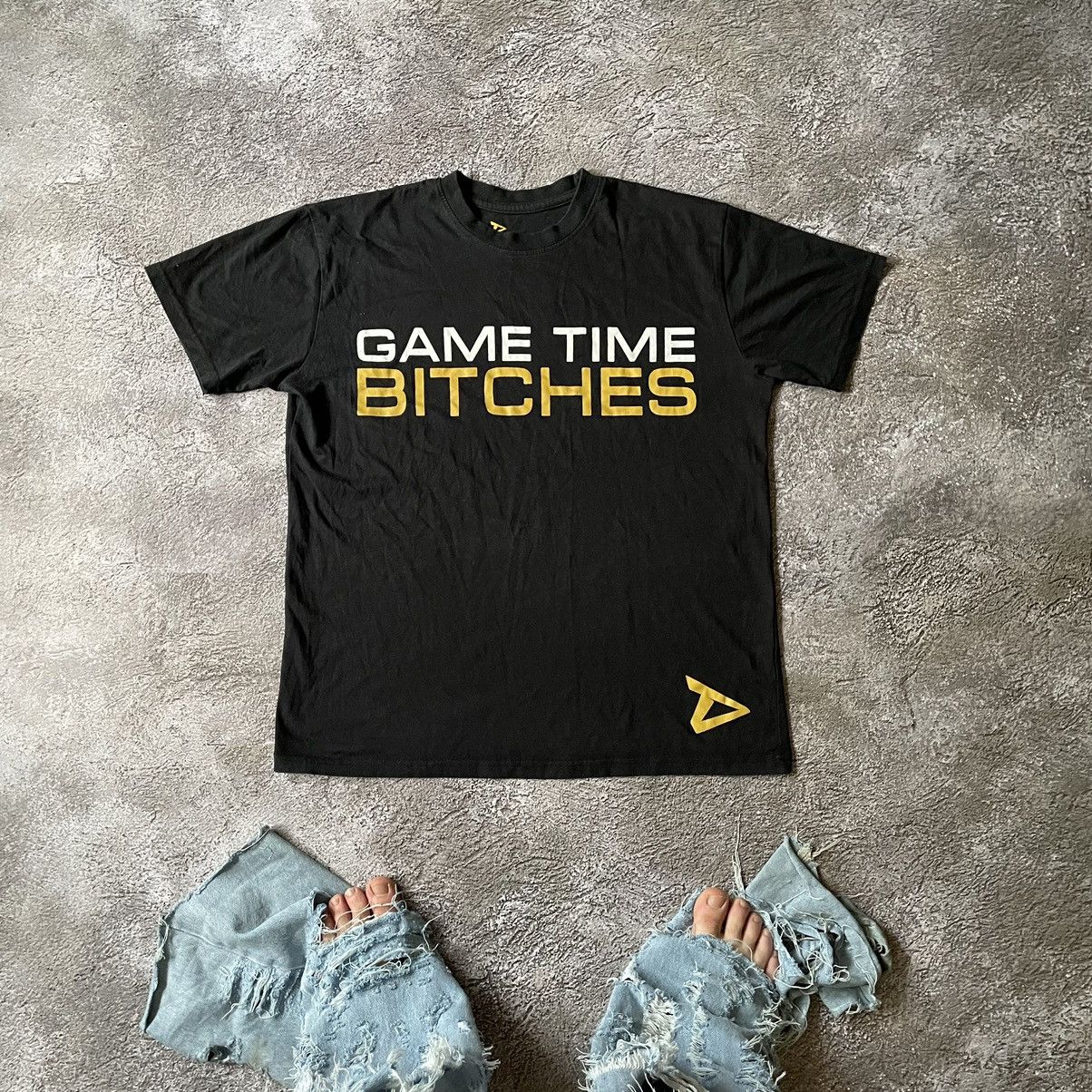 Vintage Y2K Graphic Tee Game Time Distressed Streetwear Oversized XL Size US XL / EU 56 / 4 - 1 Thumbnail