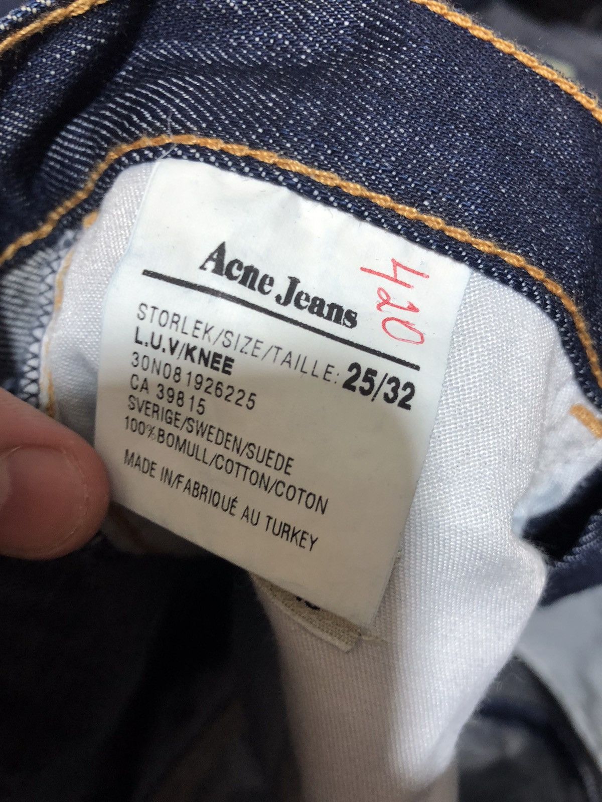 Acne Studios Acne Jeans Denim Shorts Indigo size 25 Taille Size 25" / US 0 / IT 36 - 6 Thumbnail