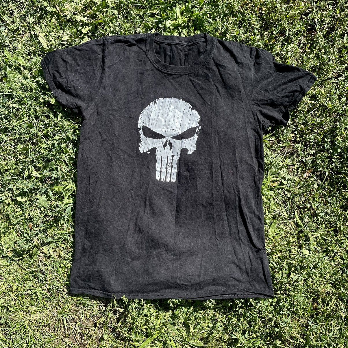 Band Tees Vintage Y2K 666 Skulls Vamp Devil Dead Face Horror Print Tee Size US M / EU 48-50 / 2 - 1 Thumbnail
