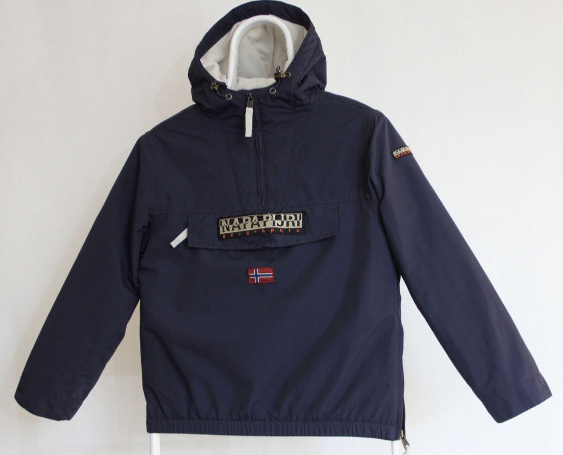 Napapijri rainforest anorak jacket winter navy