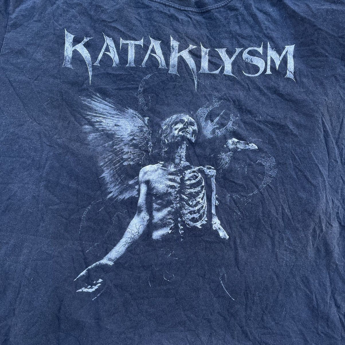 Vintage Vintage Y2K Kataklysm Band Tee Sun Faded Skeleton Grunge XXL Size US XXL / EU 58 / 5 - 2 Thumbnail