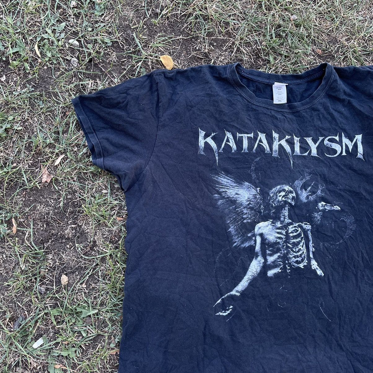 Vintage Vintage Y2K Kataklysm Band Tee Sun Faded Skeleton Grunge XXL Size US XXL / EU 58 / 5 - 4 Thumbnail