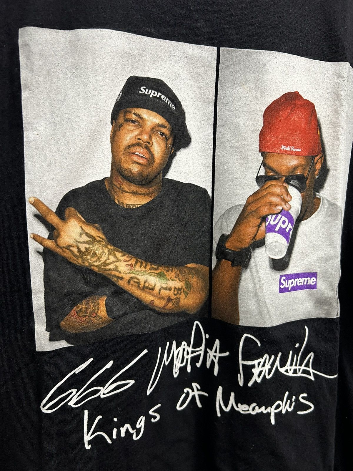 Supreme Supreme 3 6 Mafia Photo Tee Size US XL / EU 56 / 4 - 5 Thumbnail