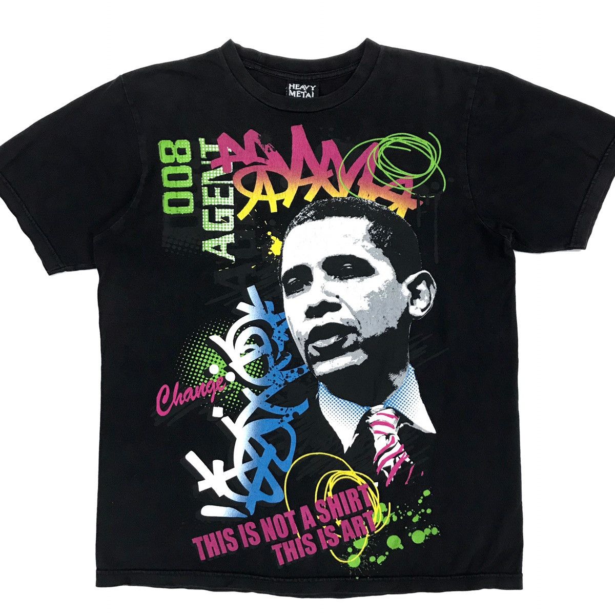 Obama 008 Agent Full Print Tees