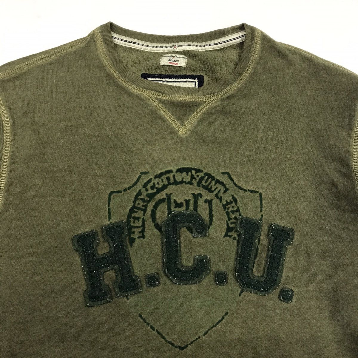 Designer × Henry Cotton's × Japanese Brand Henry Cottons Sweatshirt Size US M / EU 48-50 / 2 - 2 Thumbnail