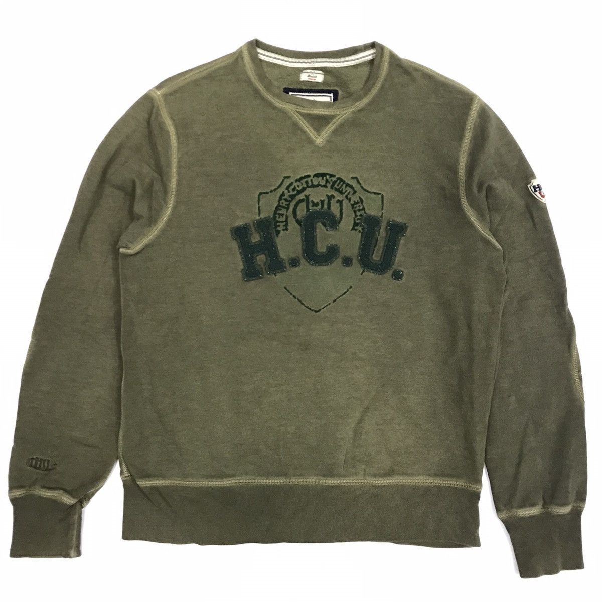 Designer × Henry Cotton's × Japanese Brand Henry Cottons Sweatshirt Size US M / EU 48-50 / 2 - 1 Thumbnail
