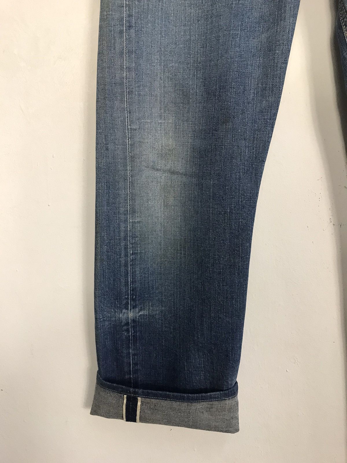 Lee × Vintage Vintage Lee Cowboy Selvedge Light Blue Wash Jeans Size US 29 - 5 Thumbnail