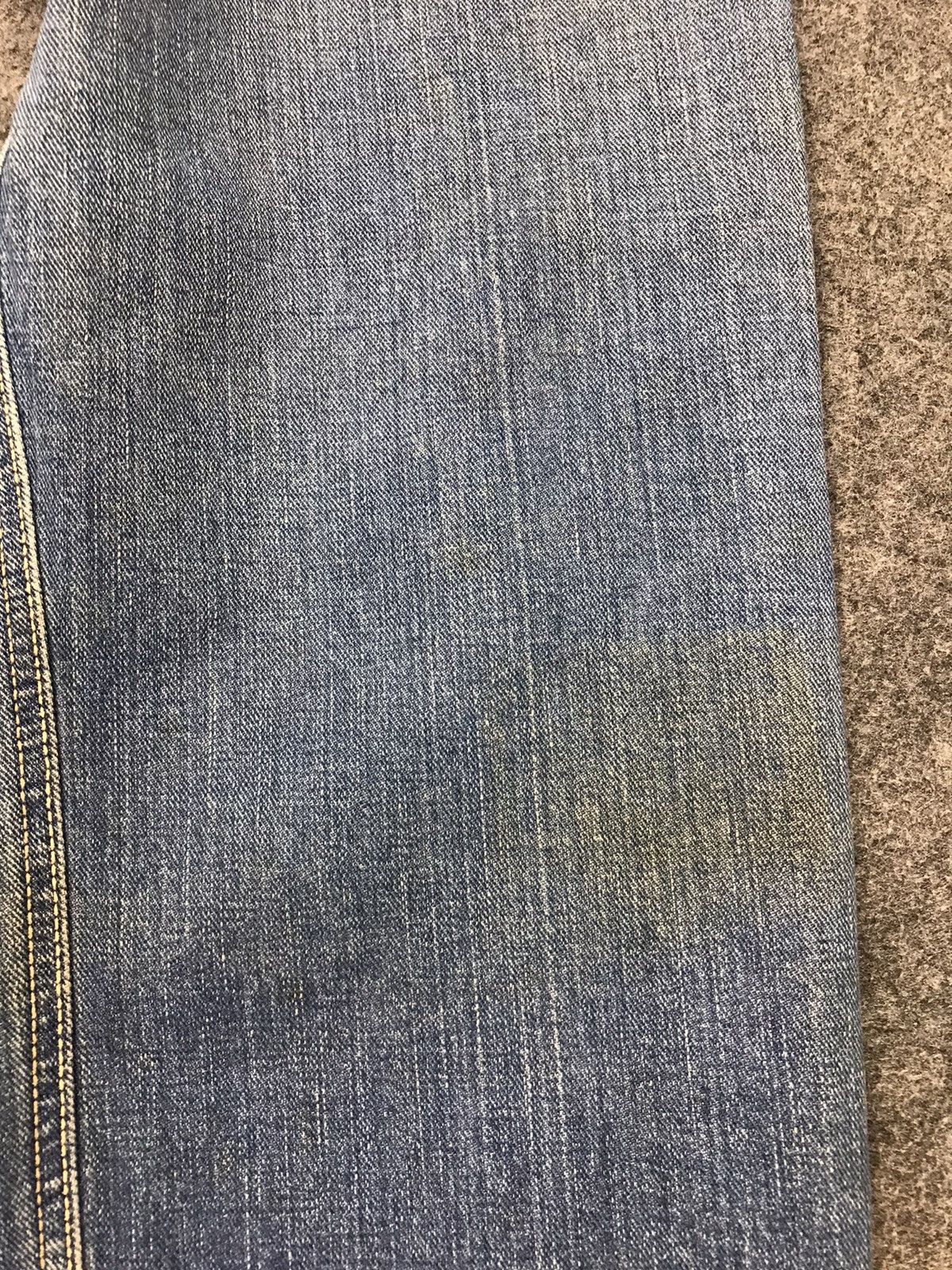 Lee × Vintage Vintage Lee Cowboy Selvedge Light Blue Wash Jeans Size US 29 - 25 Thumbnail