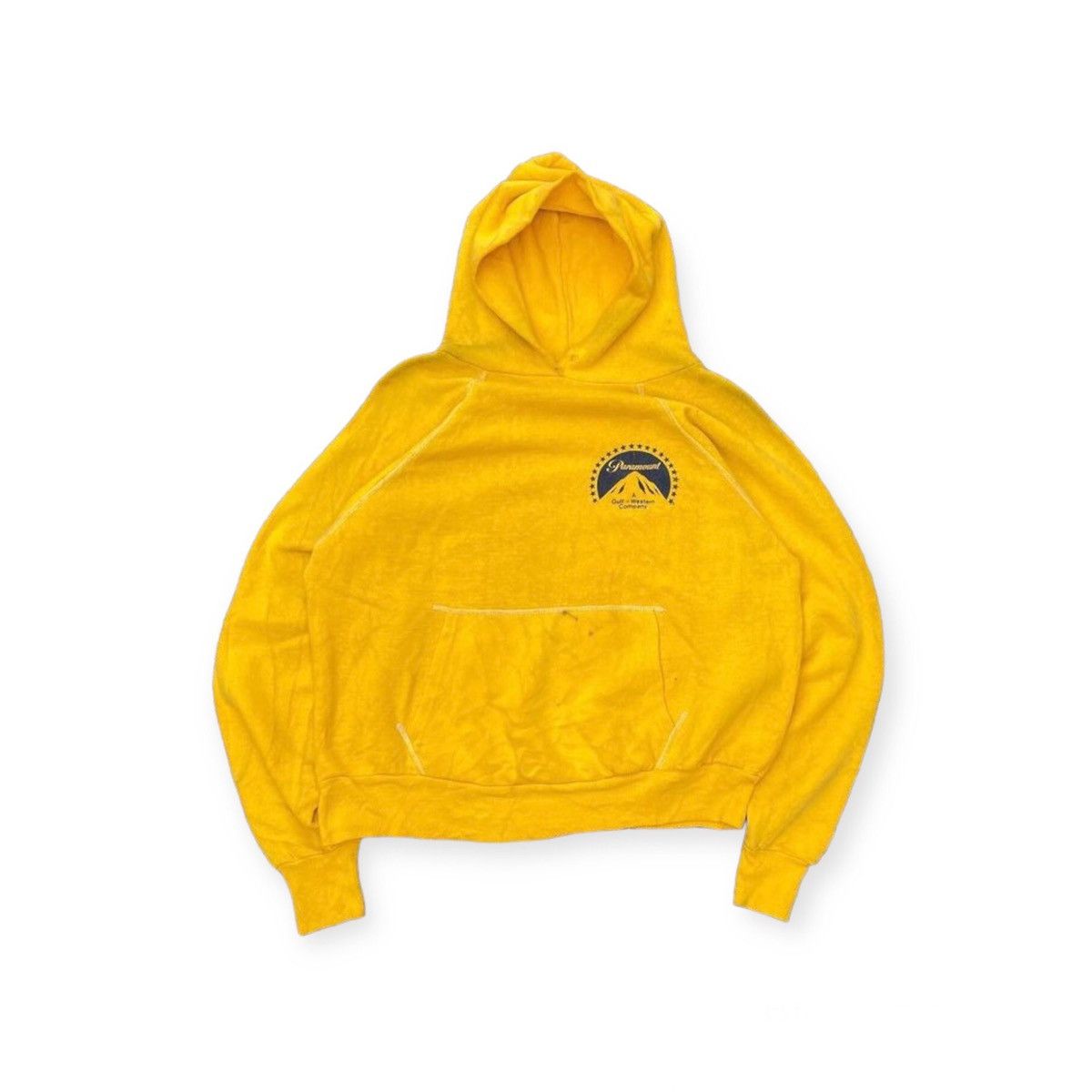 image of Paramount Picture Movie Promi Sweatshirts Hoodie in Yellow, Men's (Size Medium)