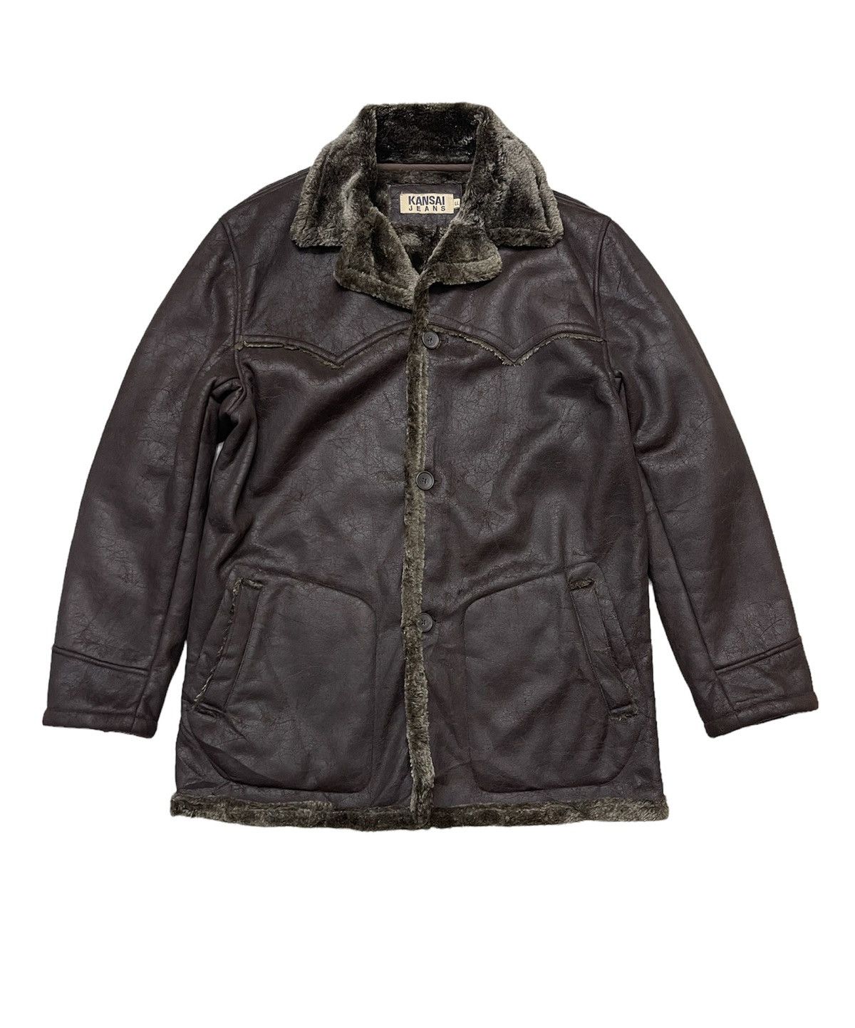 Kansai Yamamoto Kansai Yamamoto Faux Furry winter Jacket Size US L / EU 52-54 / 3 - 2 Thumbnail