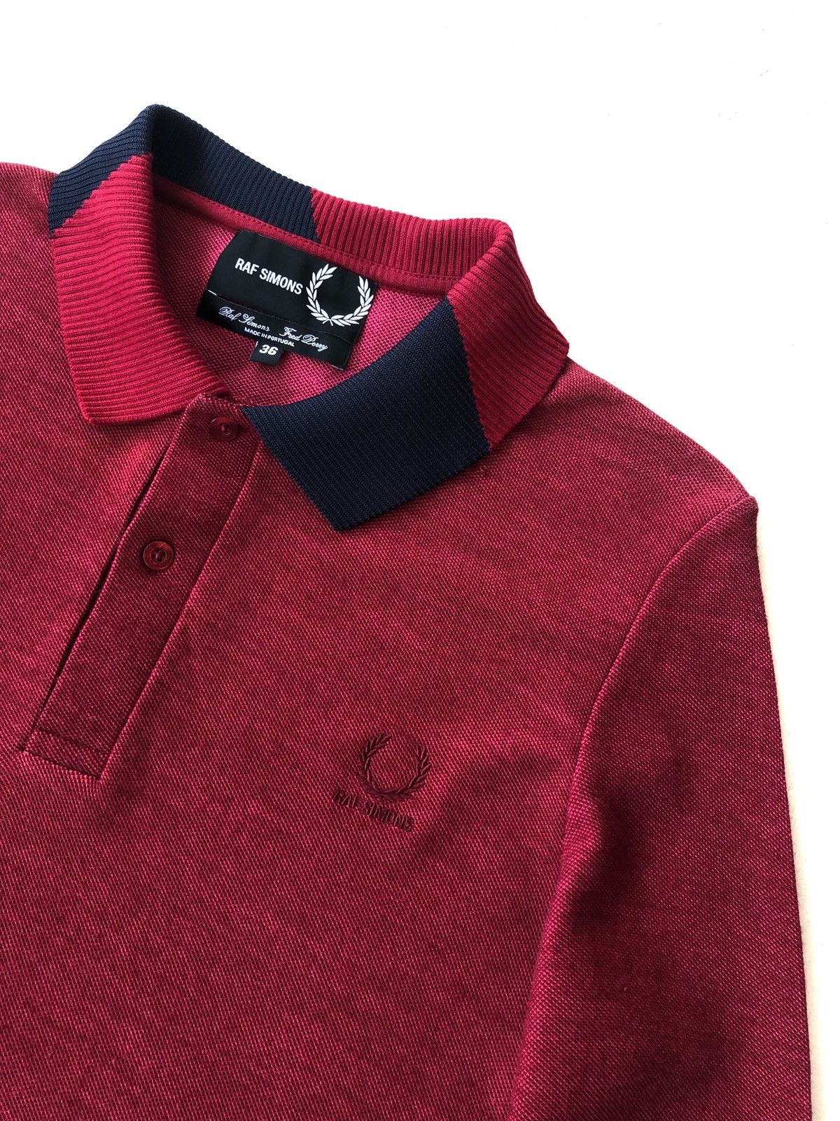 Fred Perry × Raf Simons AW07 Raf Simons Fred Perry Shirt Pullover Sweater Size US M / EU 48-50 / 2 - 1 Thumbnail